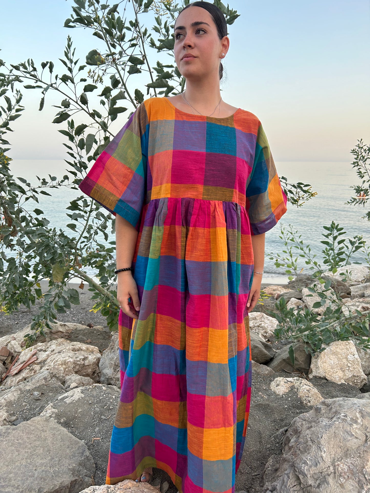 handwoven cotton dress