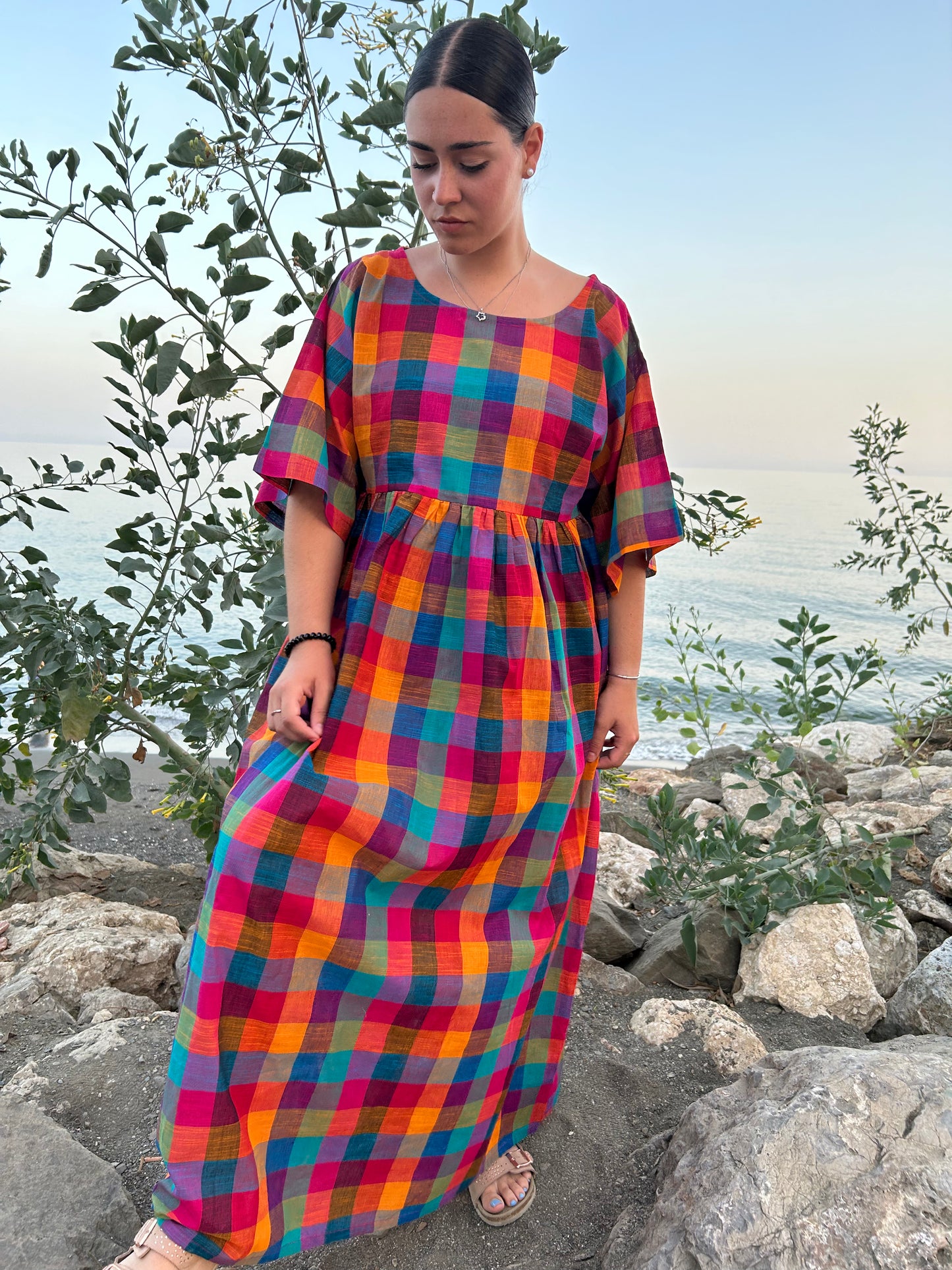 handwoven cotton dress