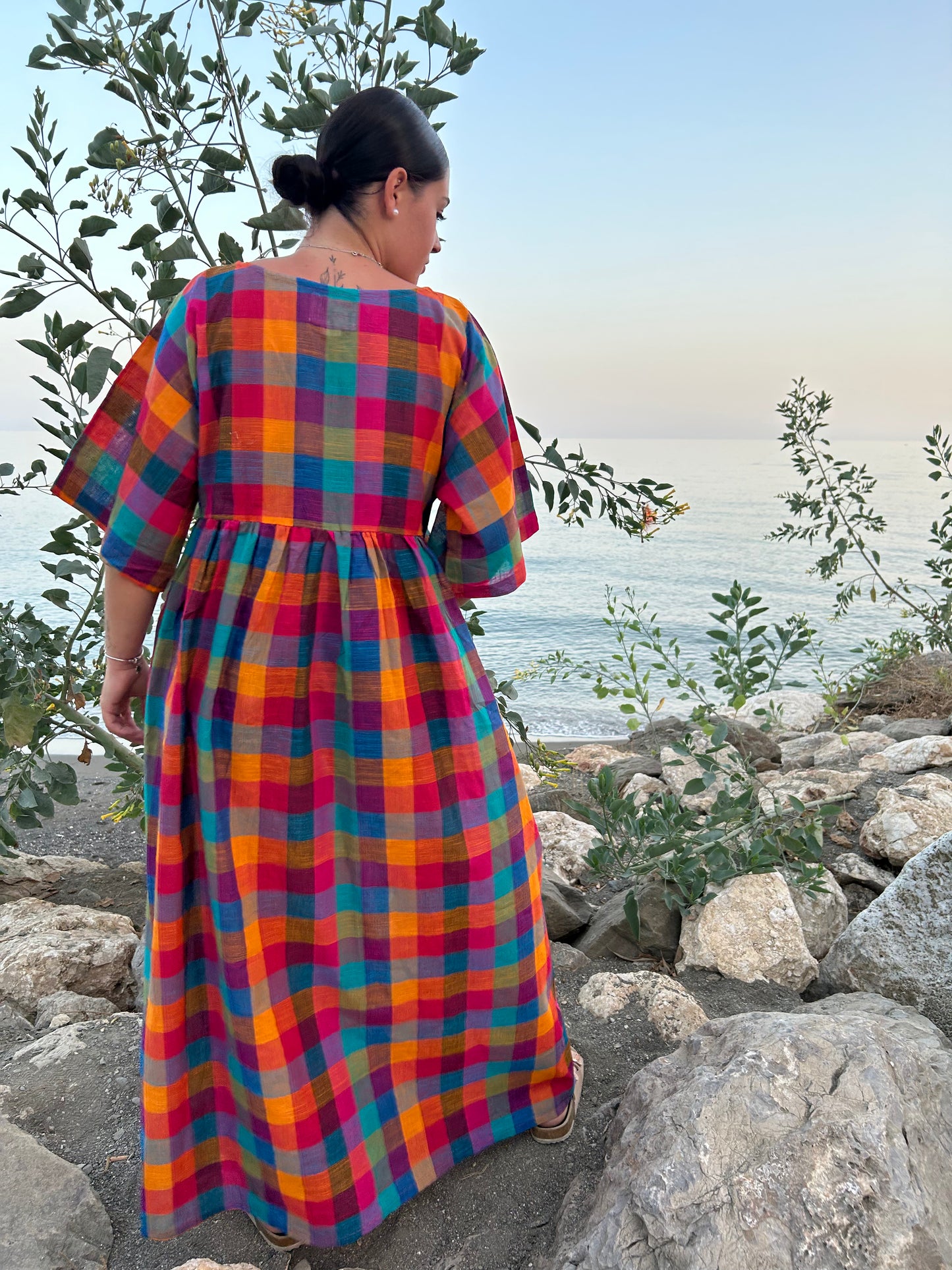 handwoven cotton dress