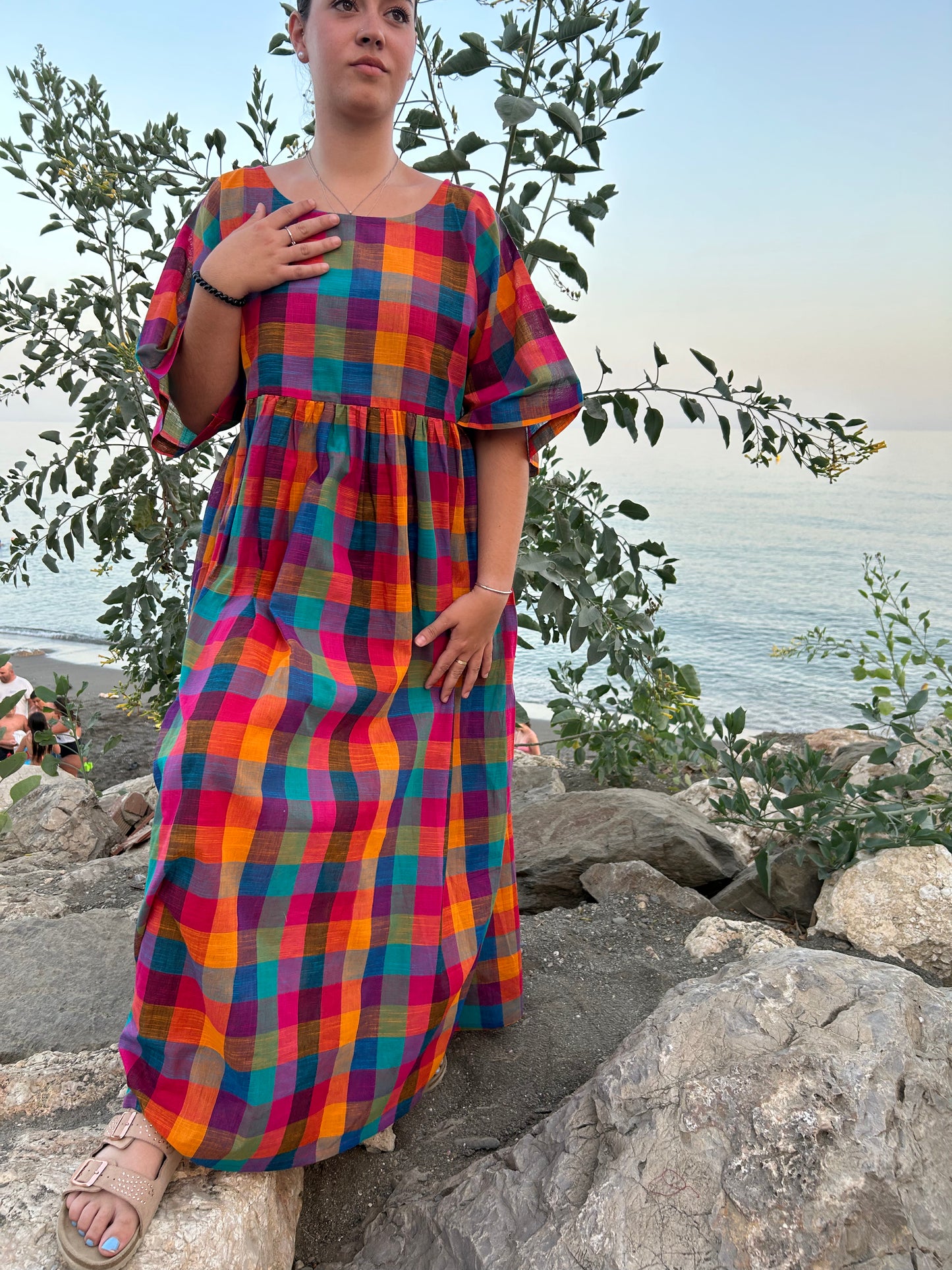 handwoven cotton dress