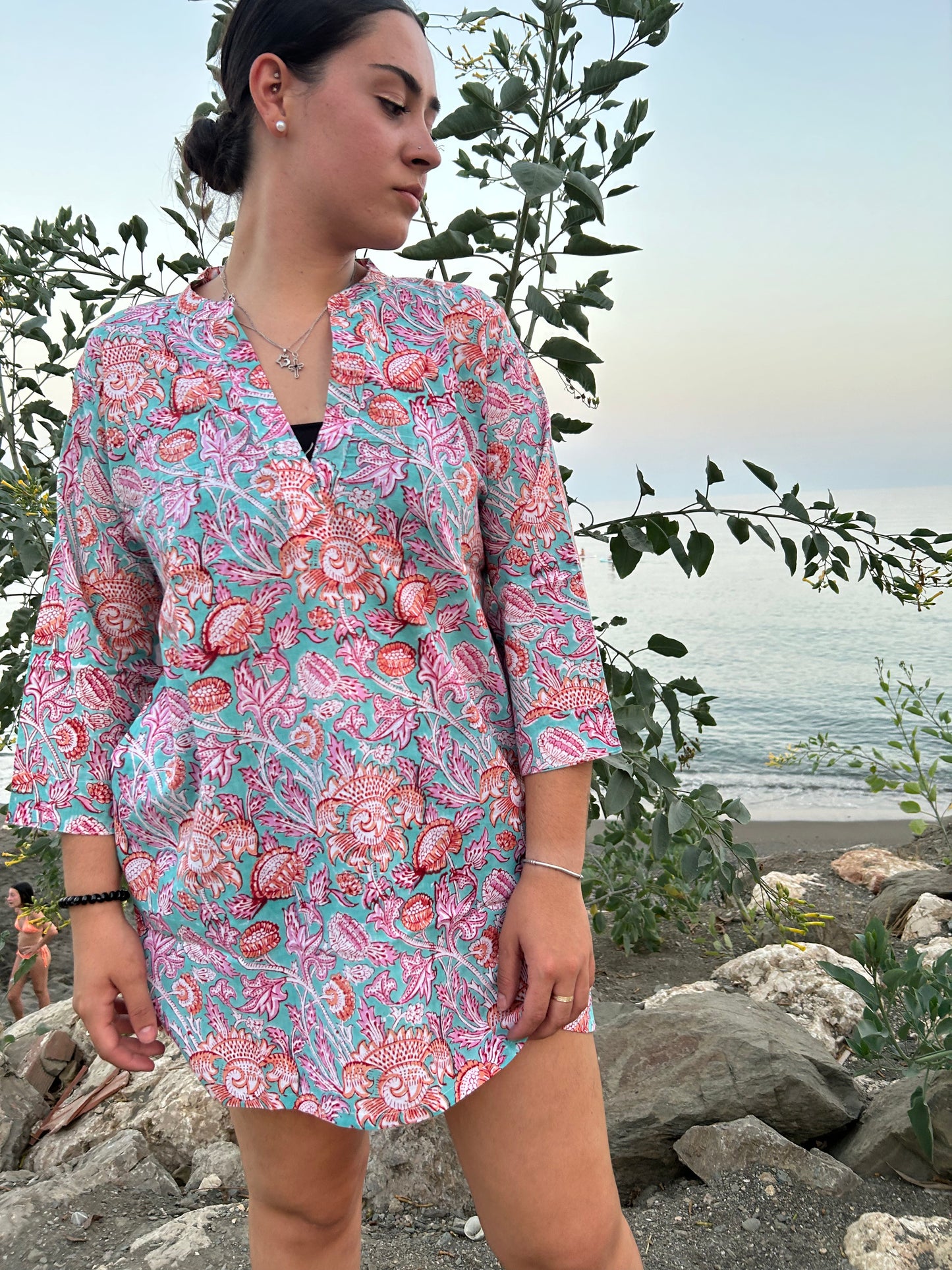 Handmade cotton tunic