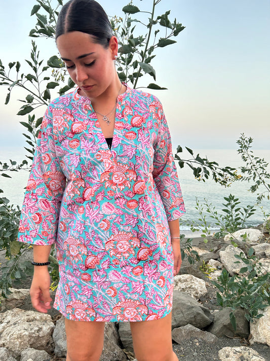 Handmade cotton tunic
