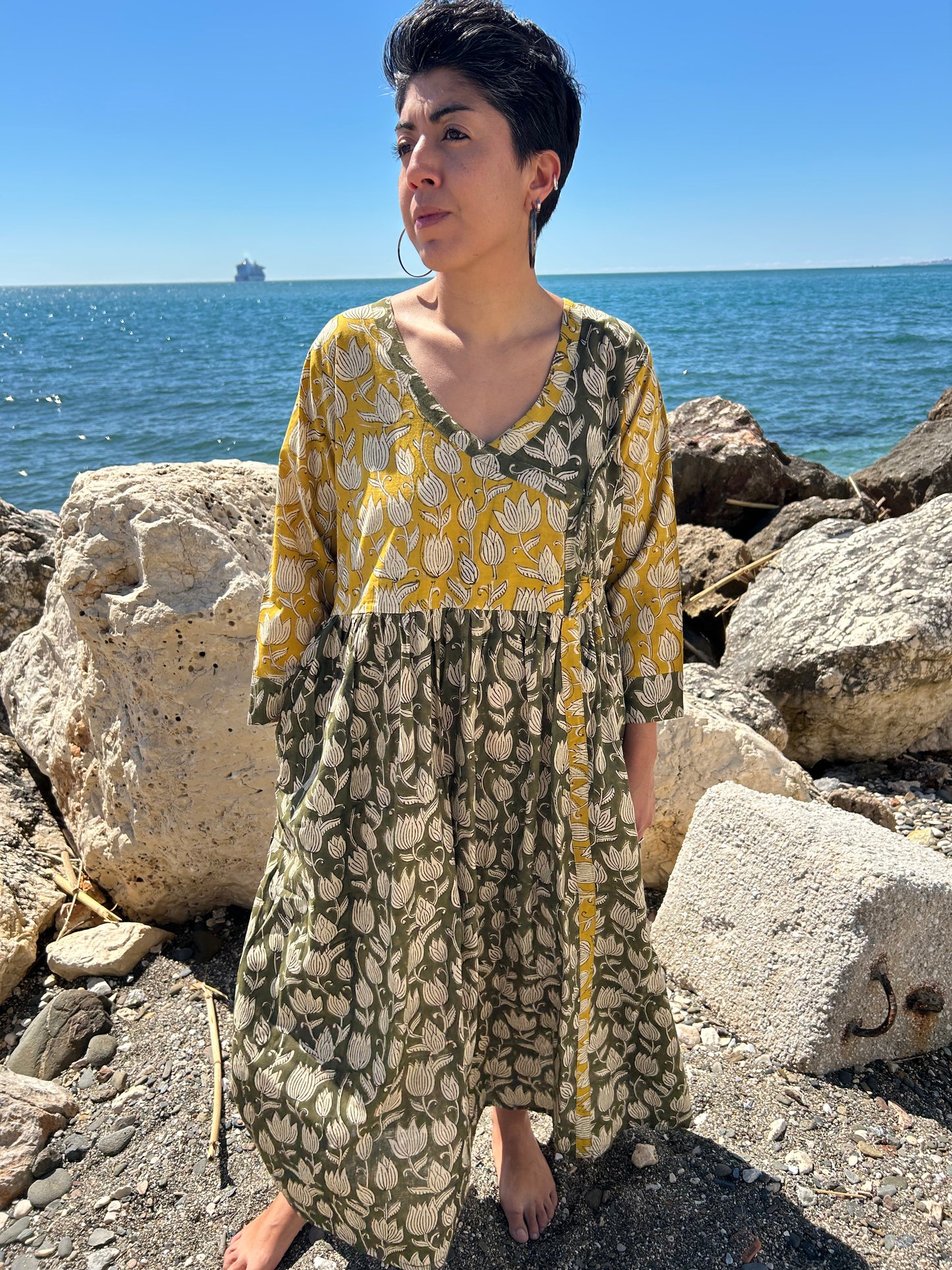 handmade cotton dress