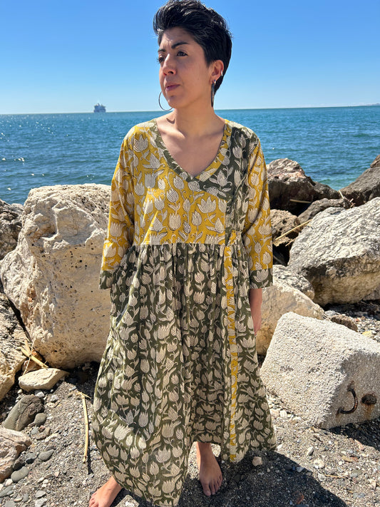 handmade cotton dress