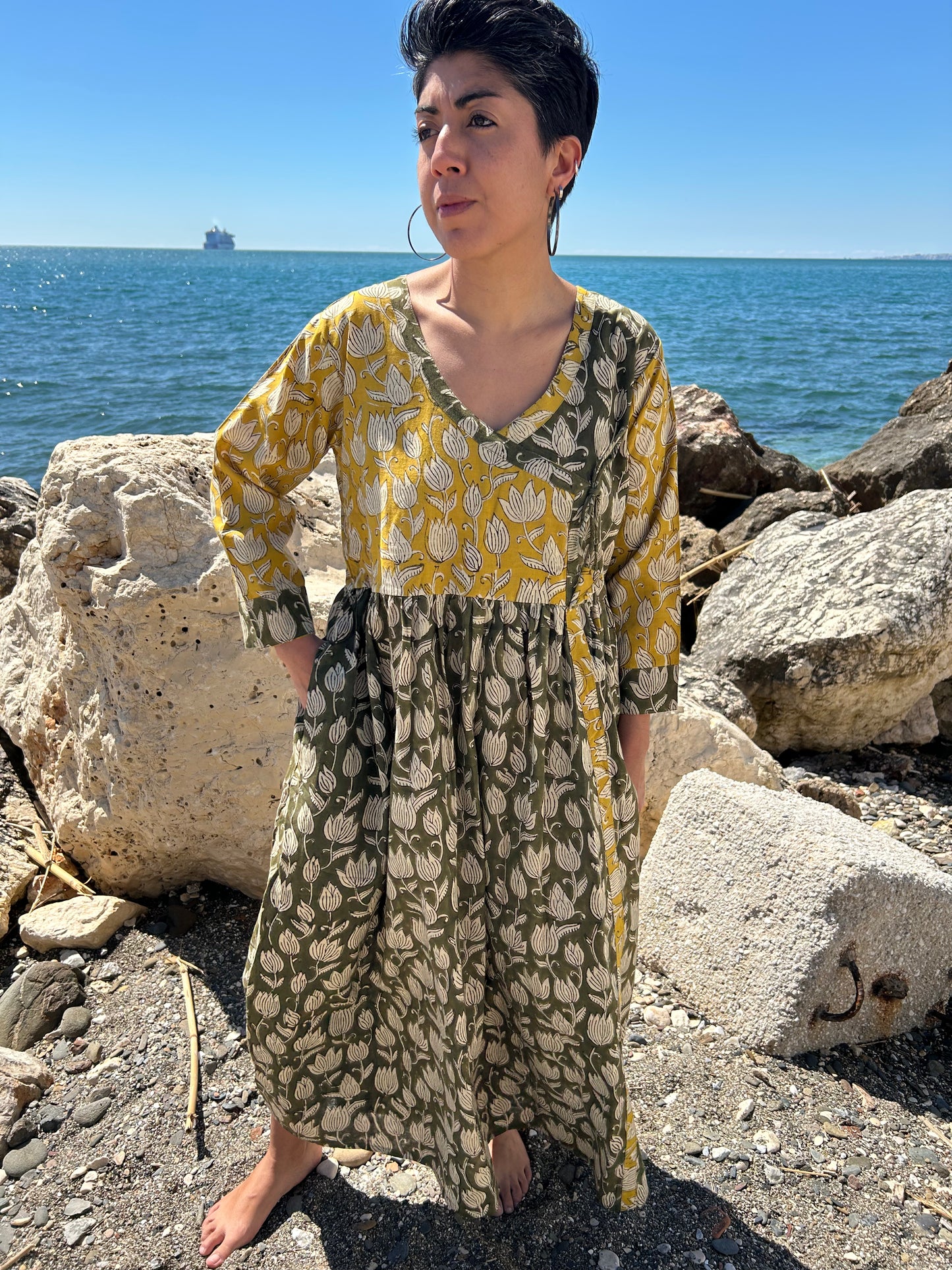 handmade cotton dress