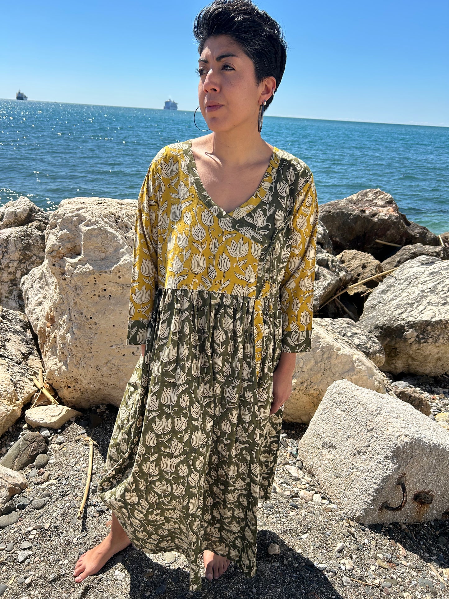 handmade cotton dress