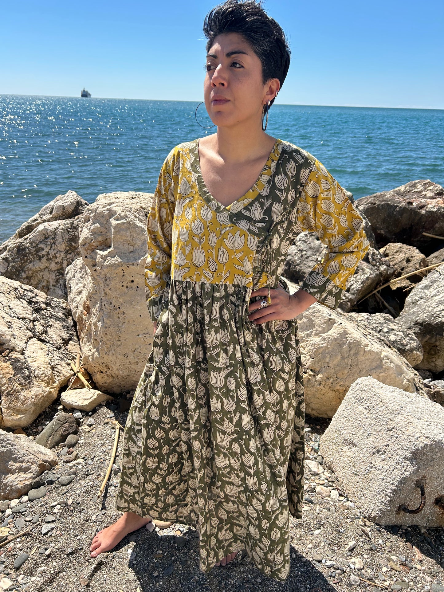 handmade cotton dress