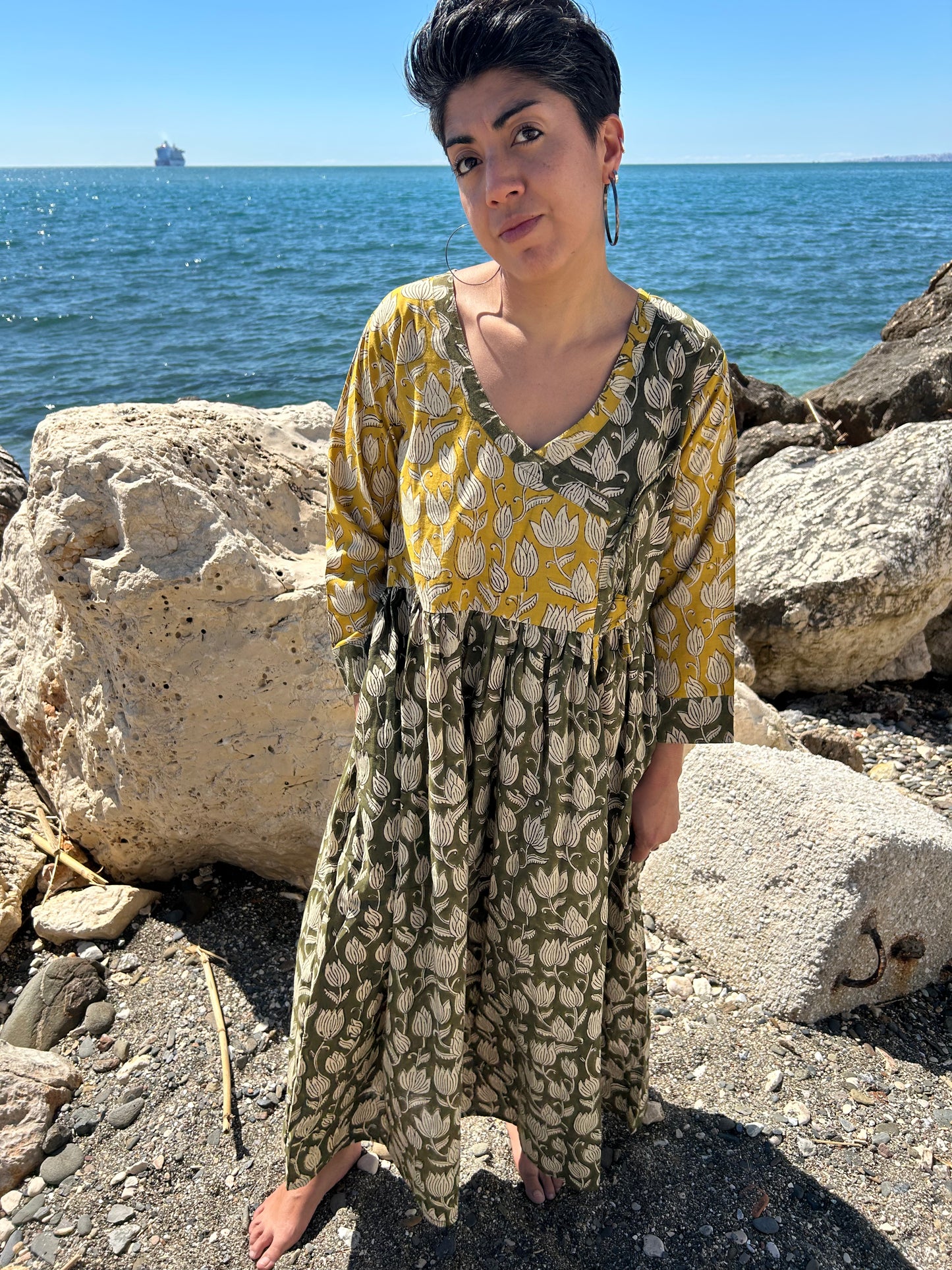 handmade cotton dress