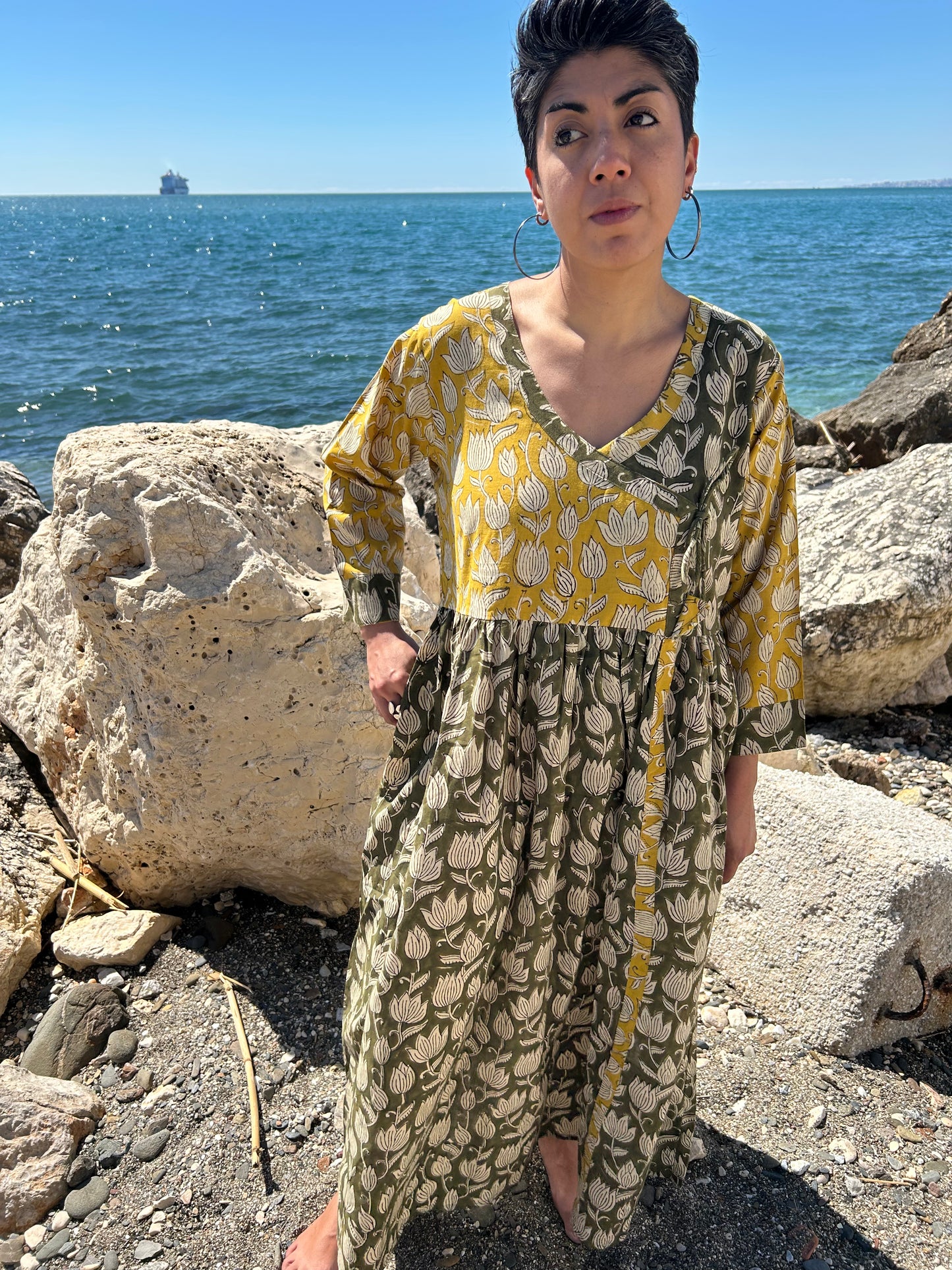 handmade cotton dress