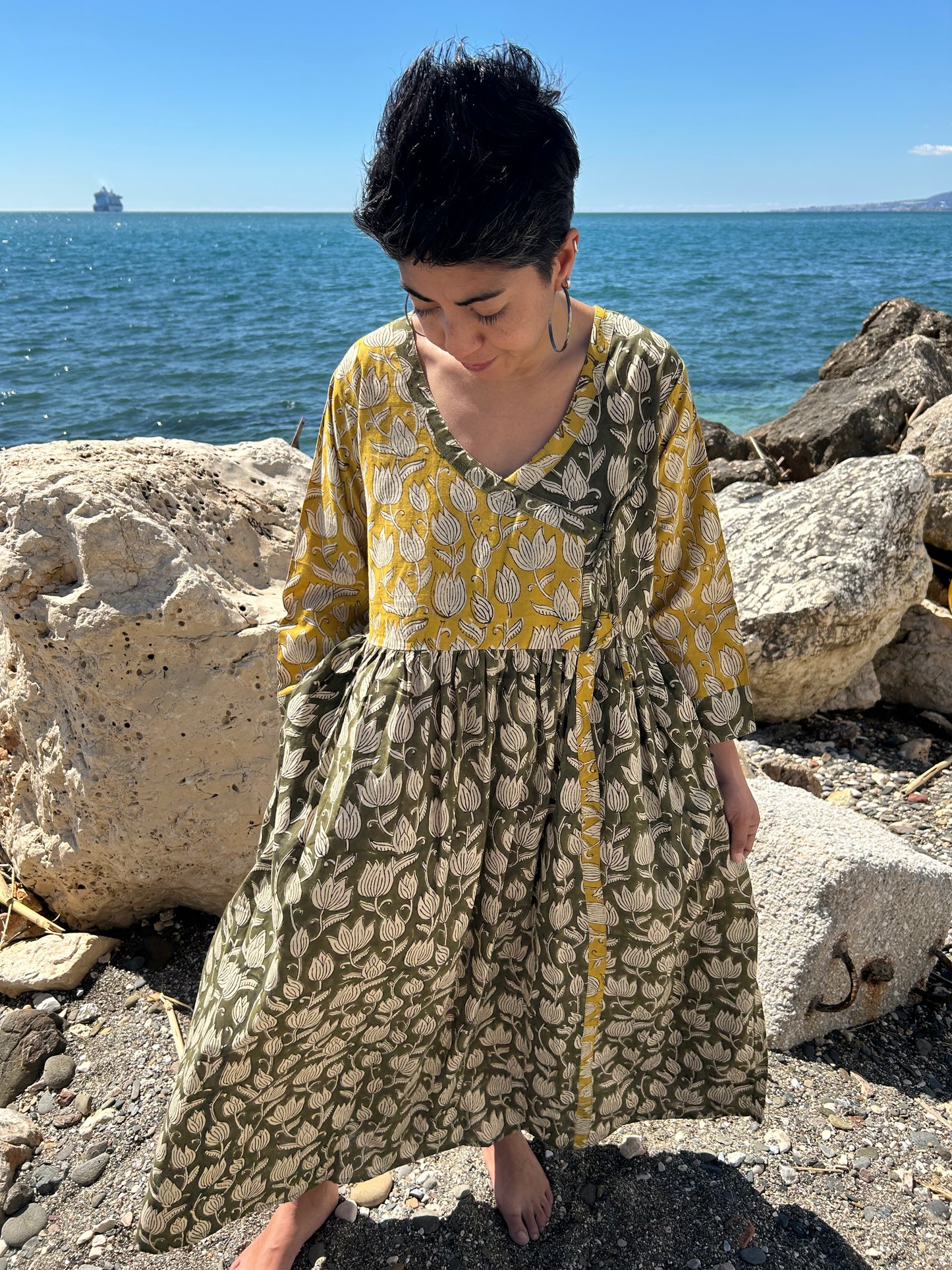 handmade cotton dress