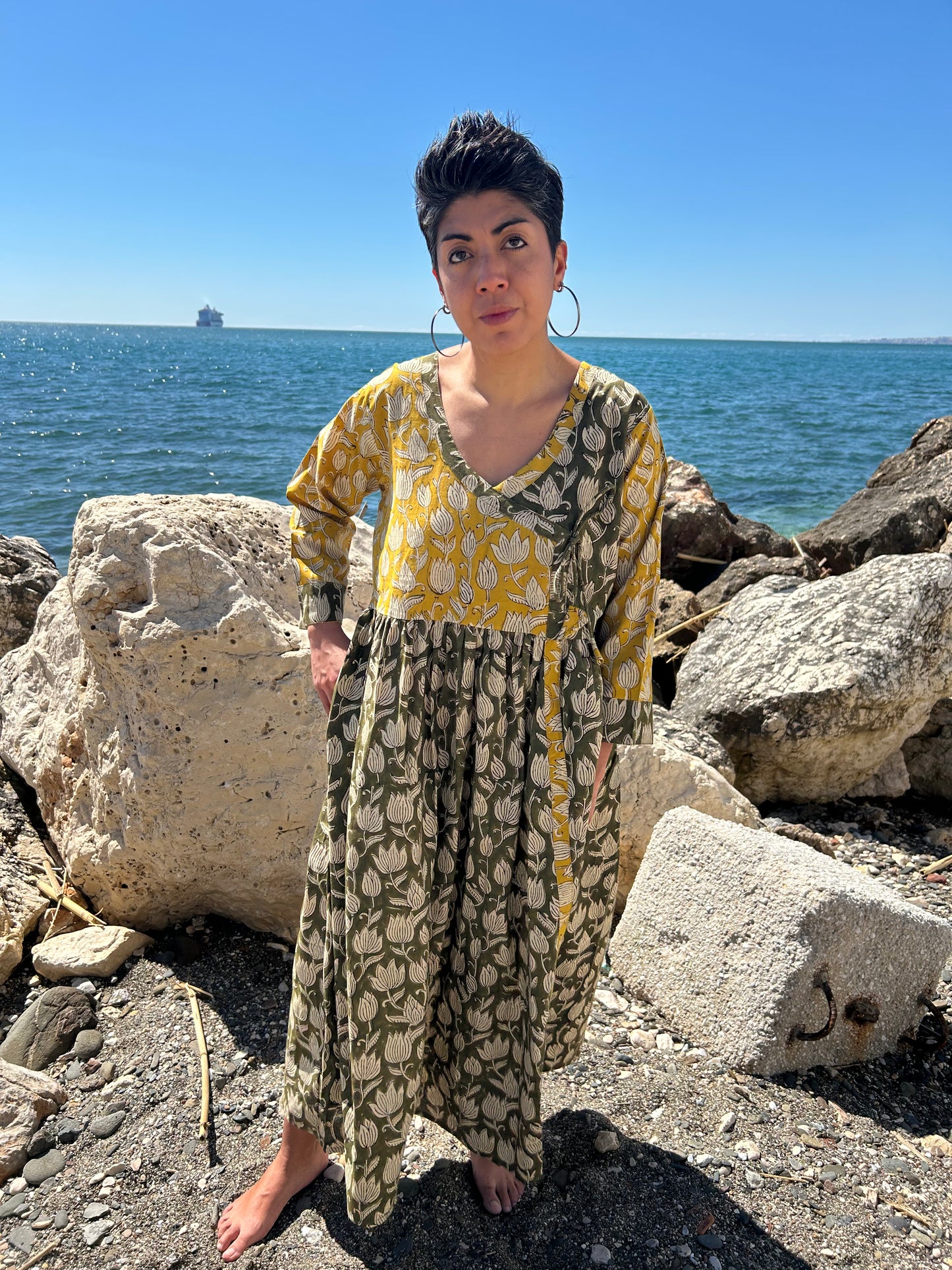 handmade cotton dress