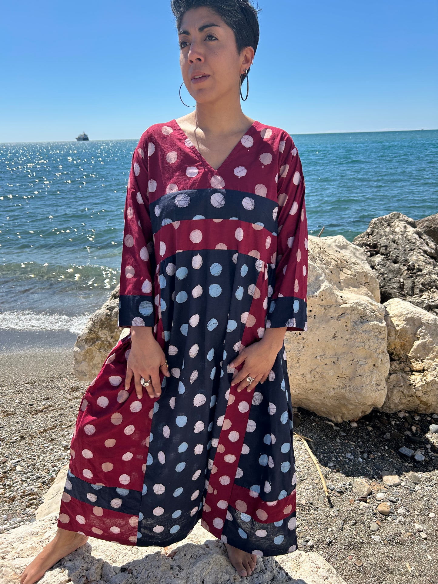 handmade cotton dress