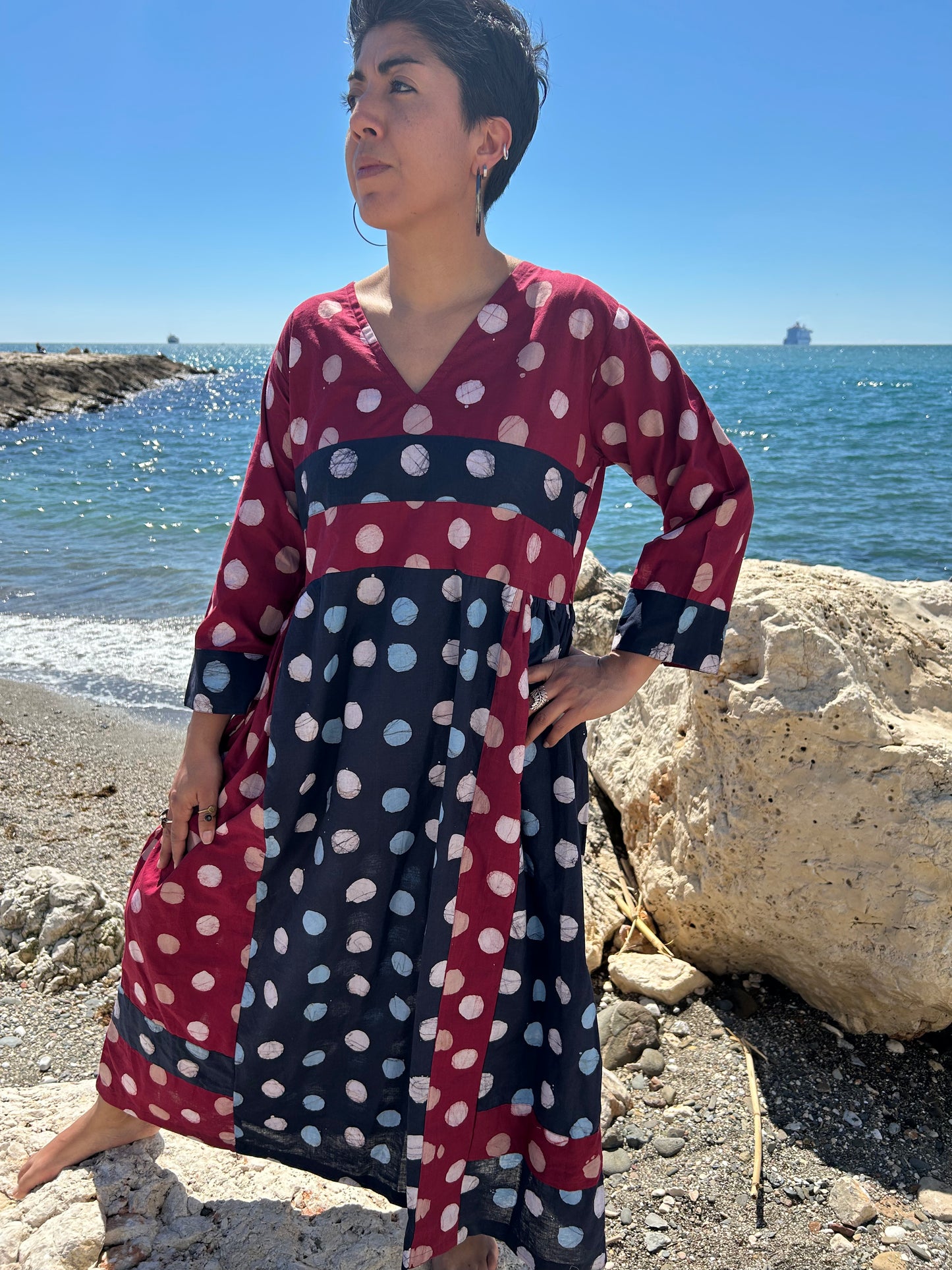 handmade cotton dress