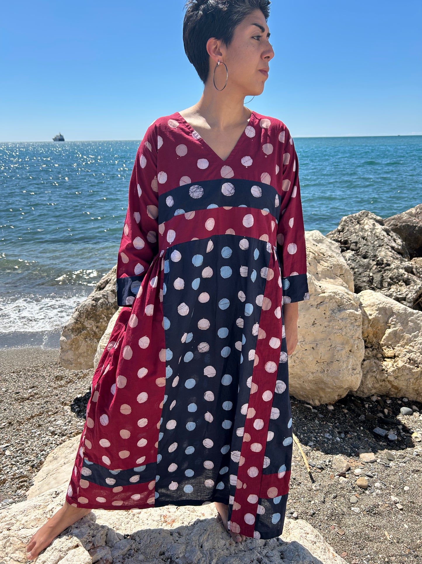 handmade cotton dress