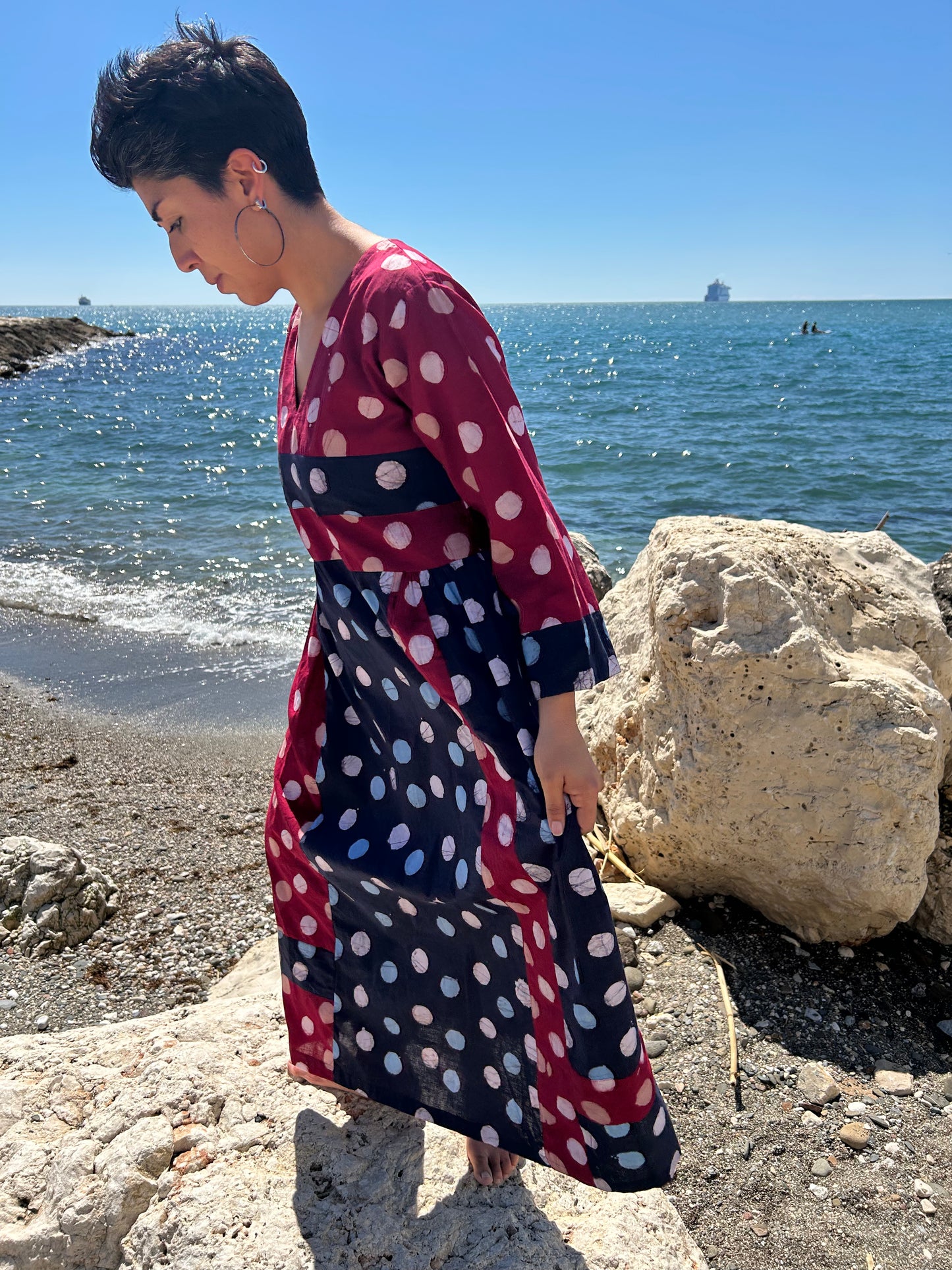 handmade cotton dress