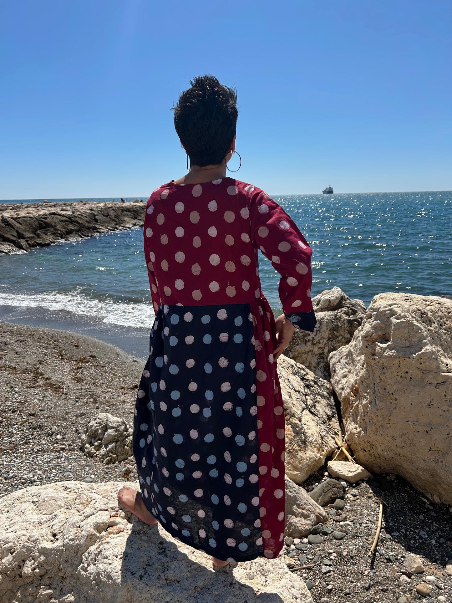 handmade cotton dress