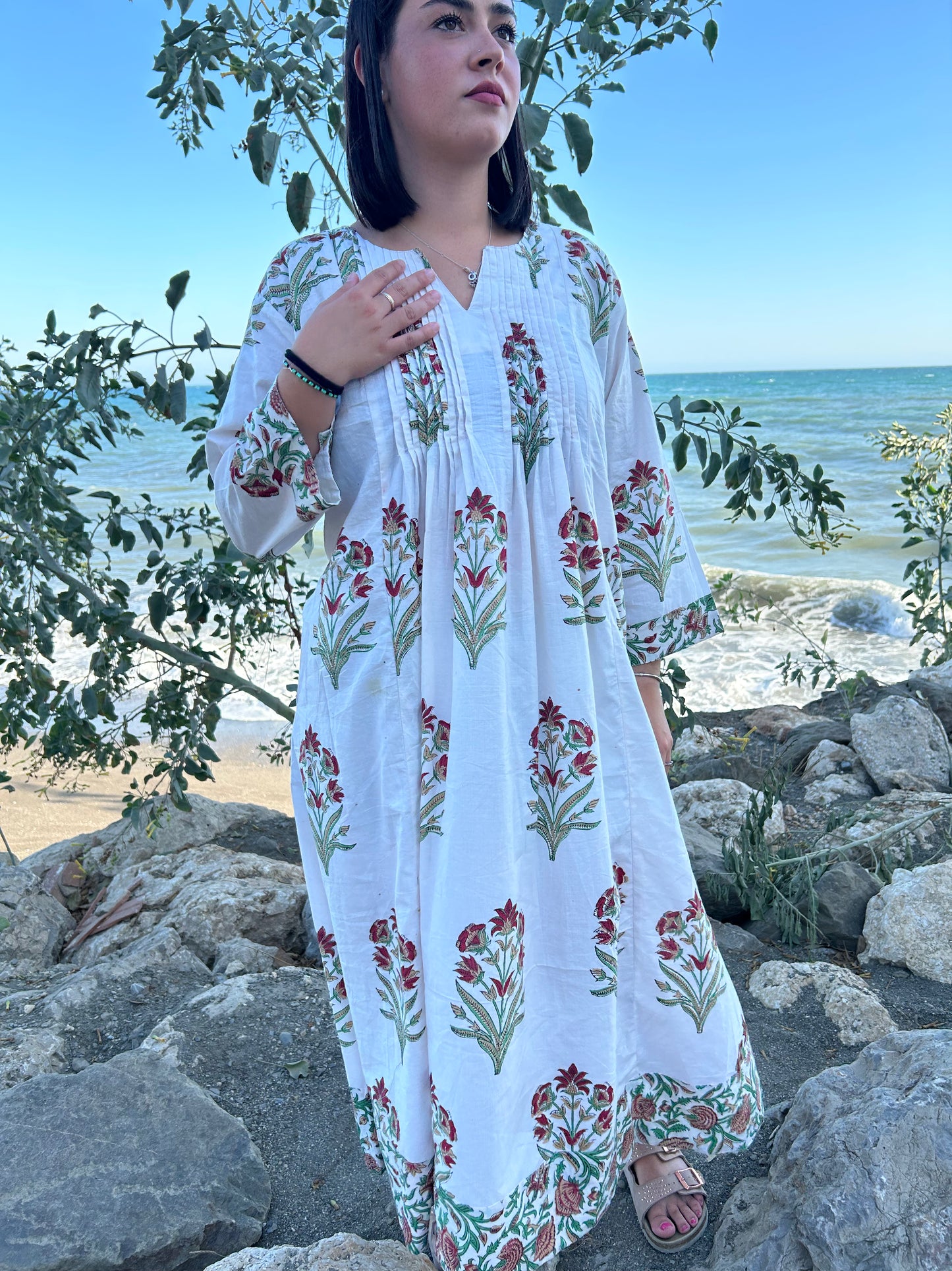 Handmade Boho Cotton dress
