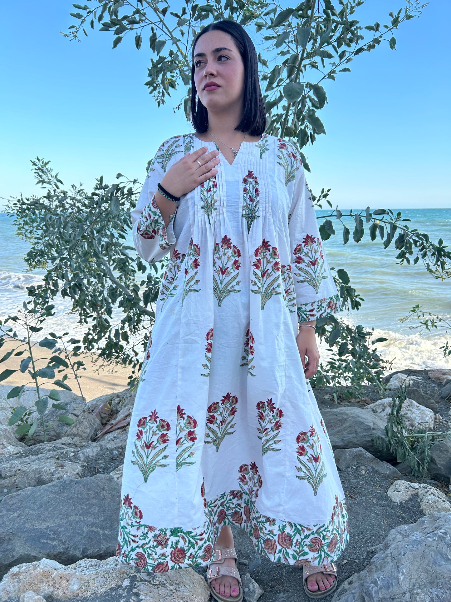 Handmade Boho Cotton dress