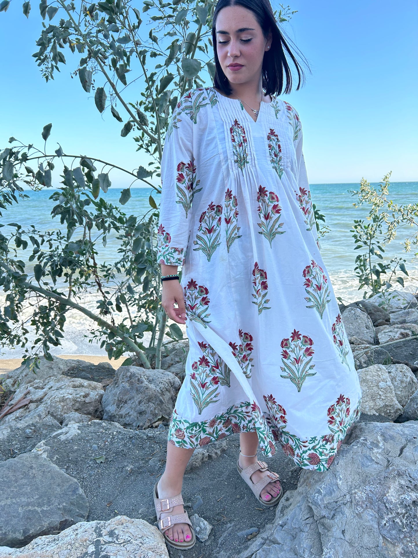 Handmade Boho Cotton dress