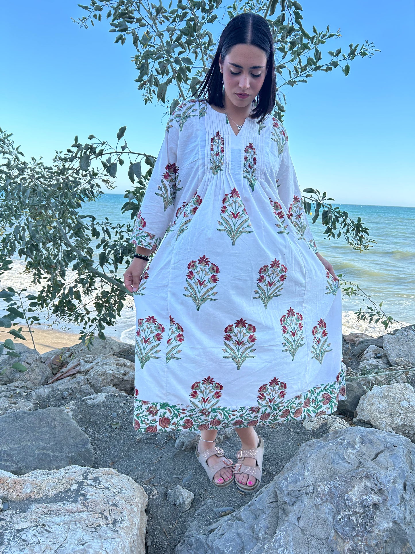 Handmade Boho Cotton dress