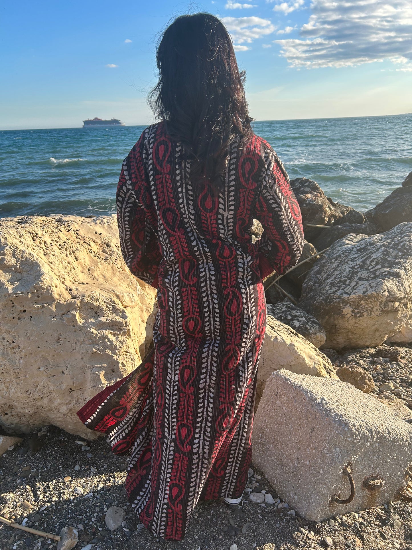 Boho Cotton kimono