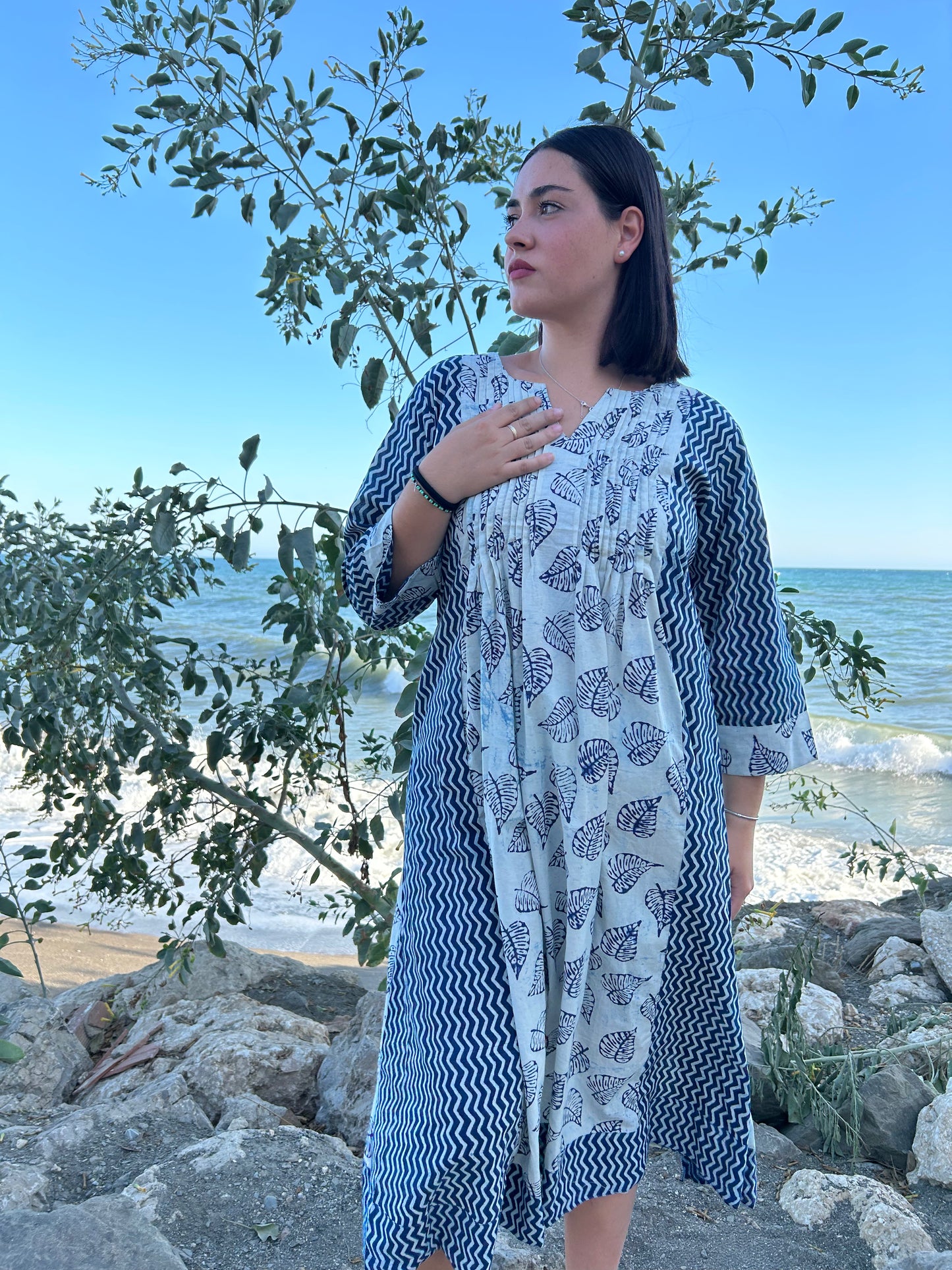 handmade cotton dress