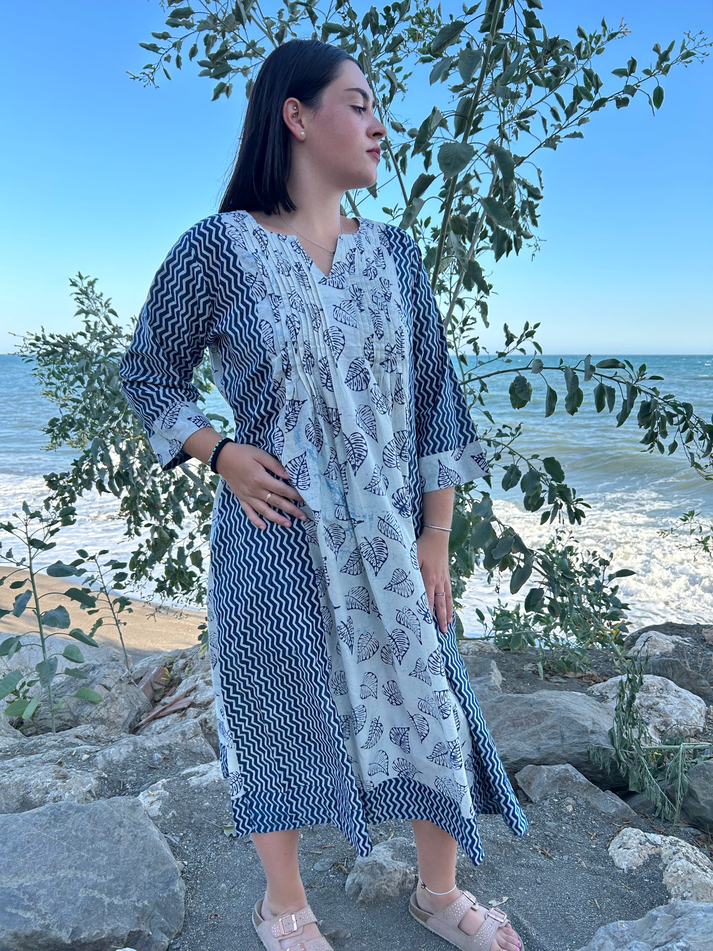 handmade cotton dress
