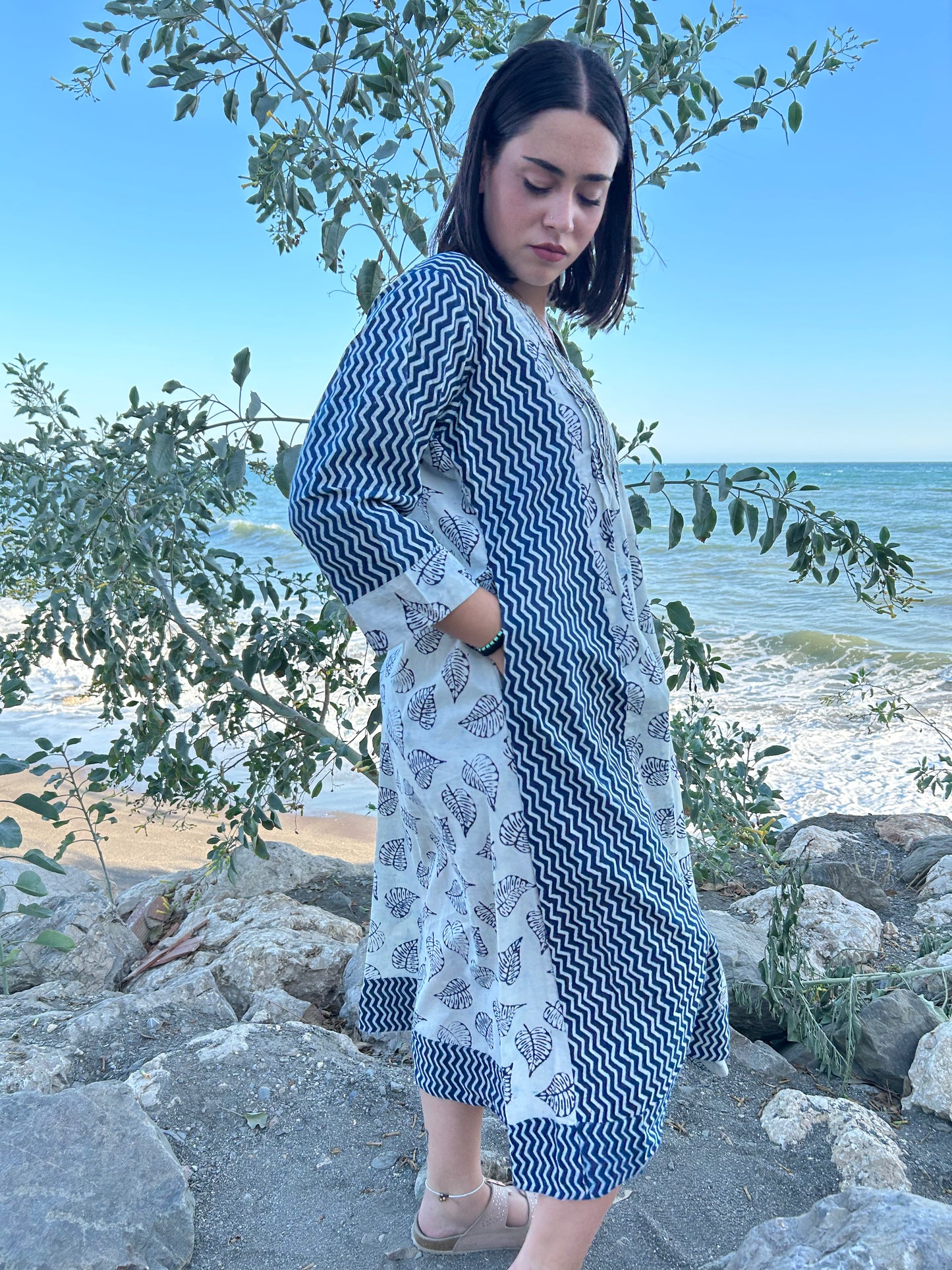 handmade cotton dress