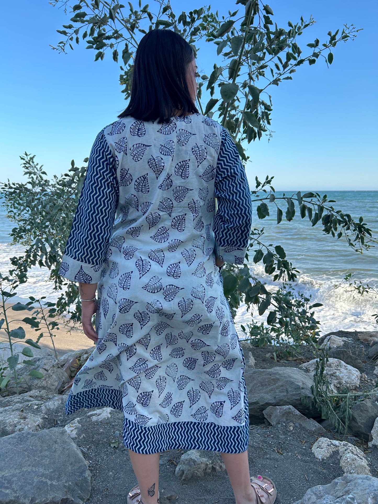 handmade cotton dress