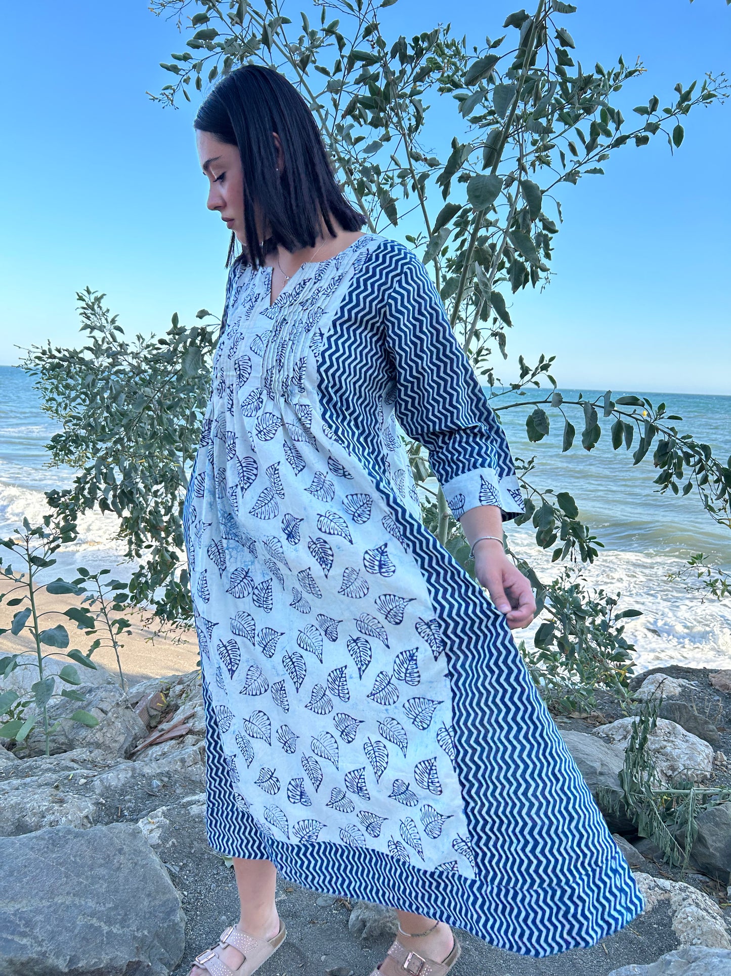 handmade cotton dress