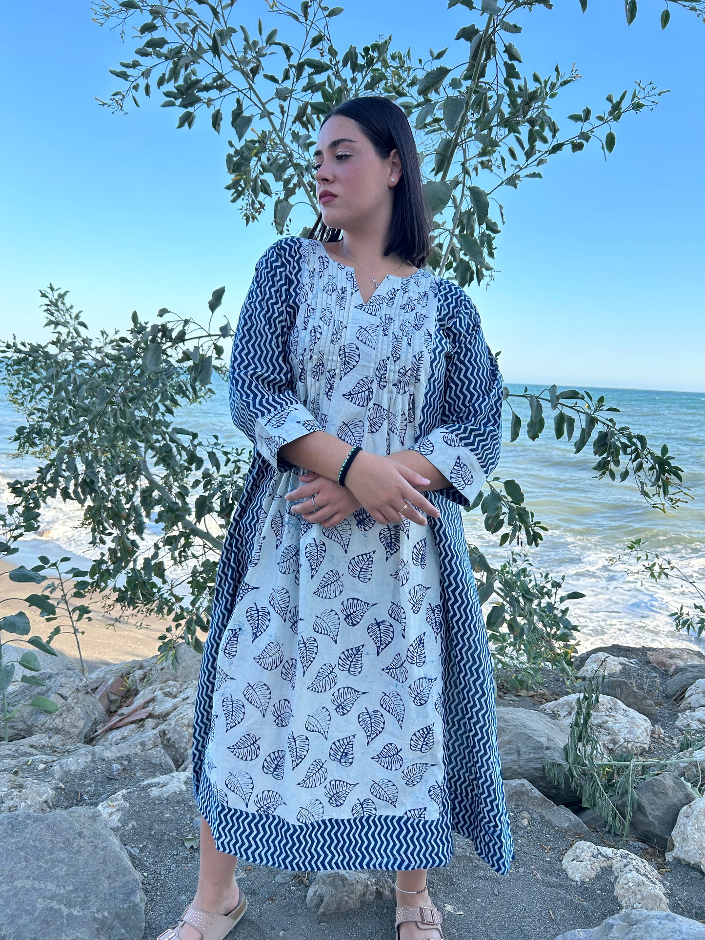 handmade cotton dress