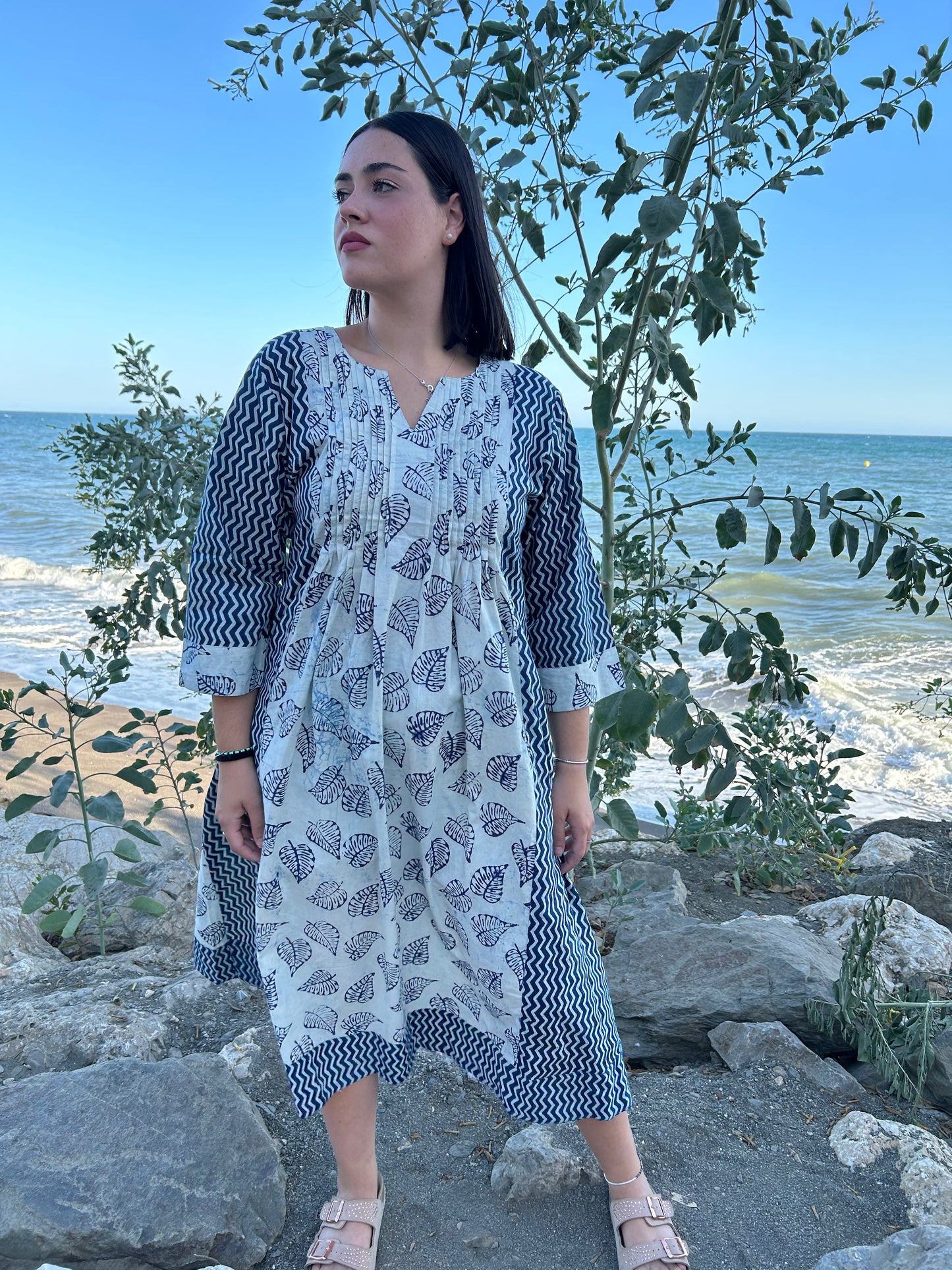 handmade cotton dress