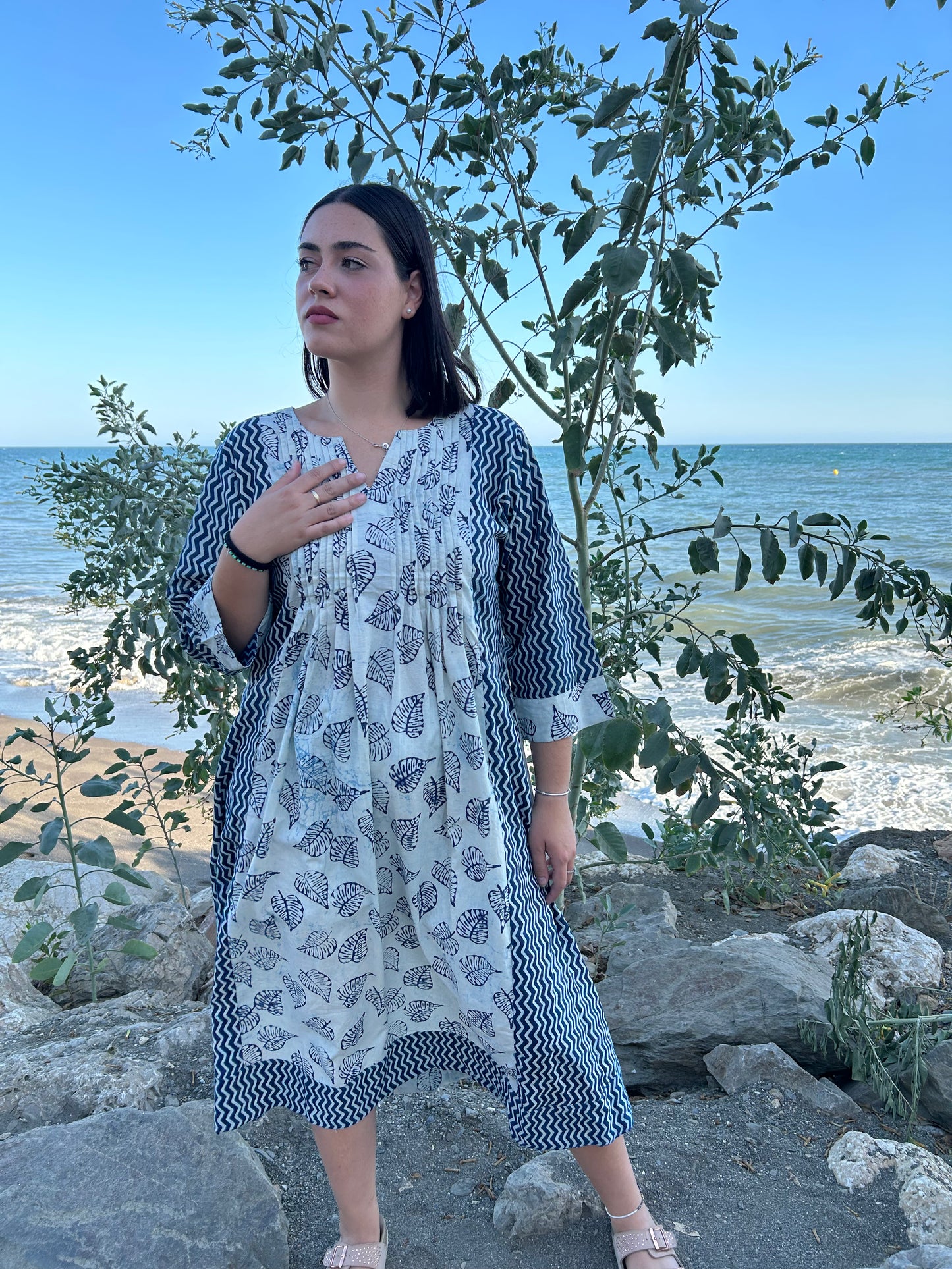 handmade cotton dress