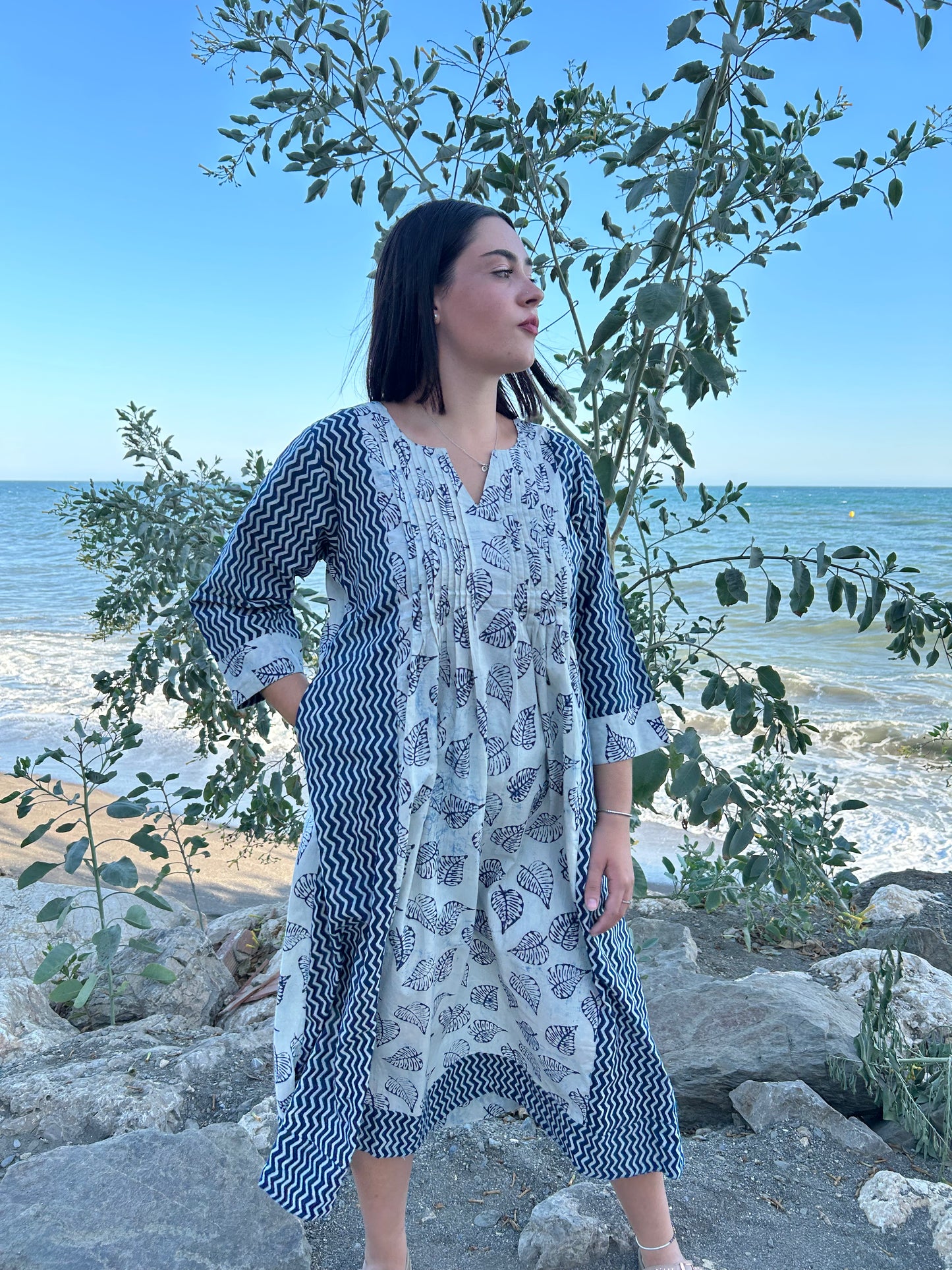handmade cotton dress