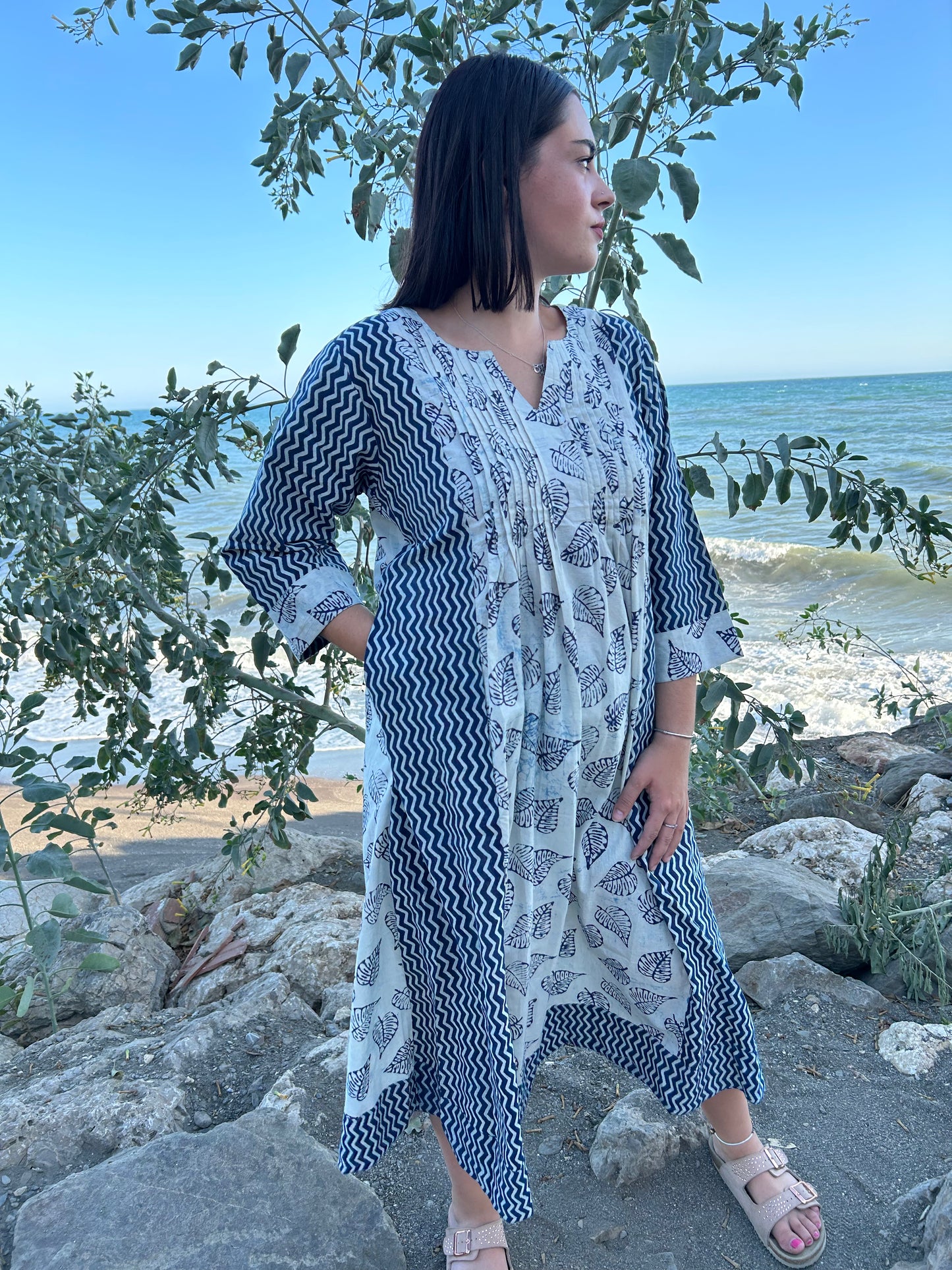 handmade cotton dress