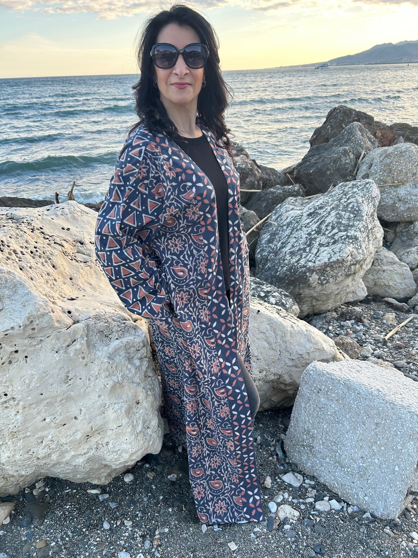 organic cotton kimono