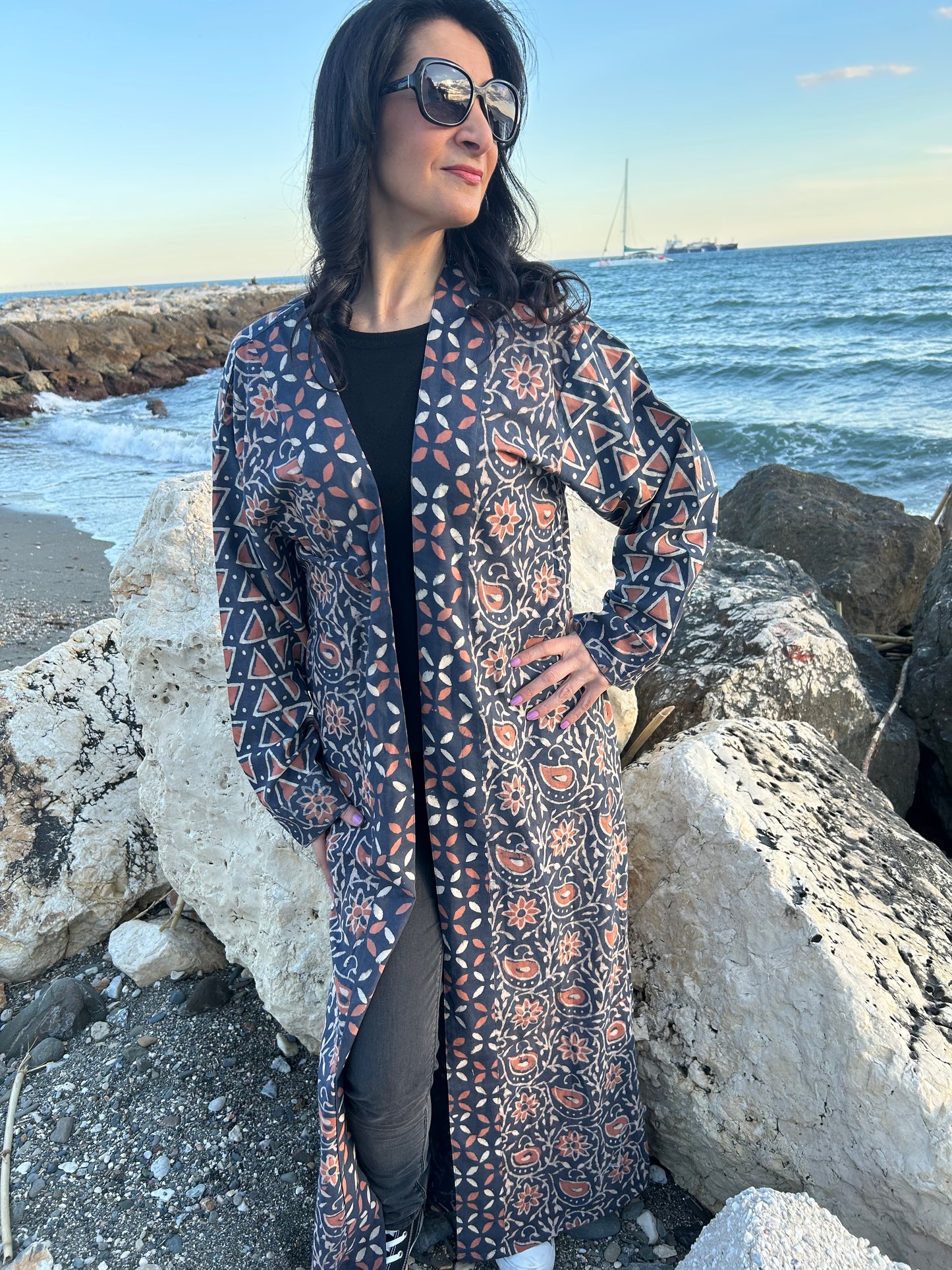 organic cotton kimono