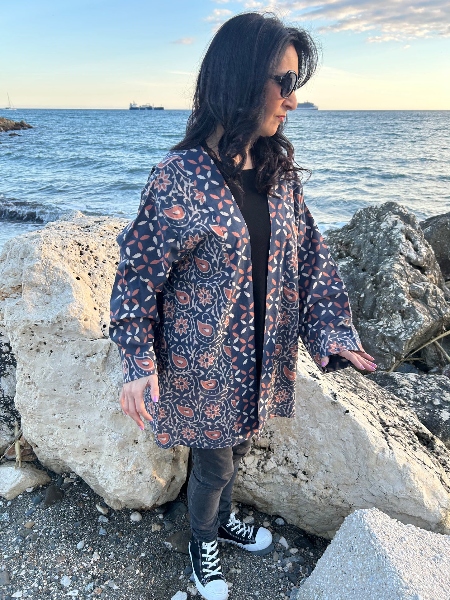 Mix it up Cotton kimono