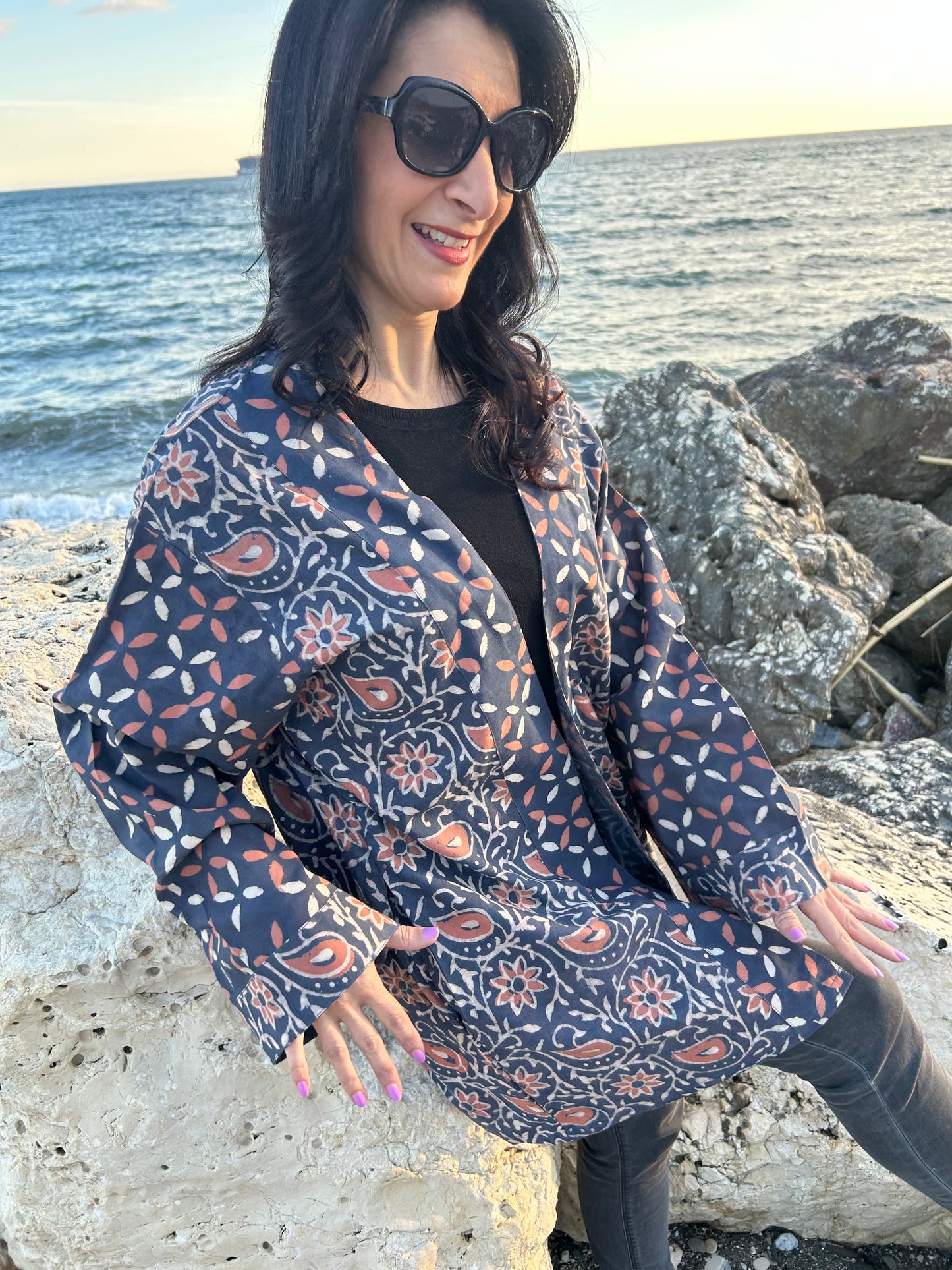 Mix it up Cotton kimono