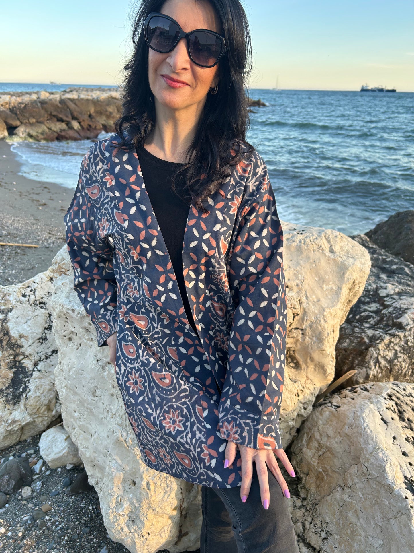 Mix it up Cotton kimono