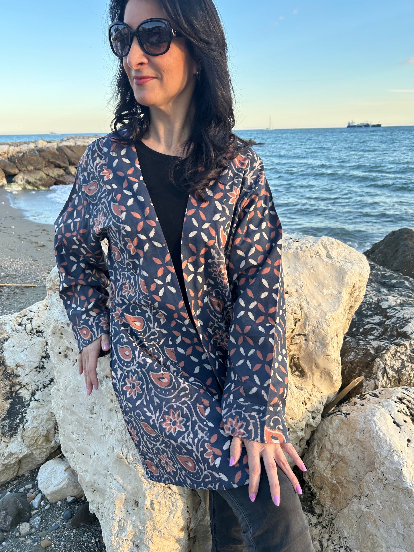 Mix it up Cotton kimono