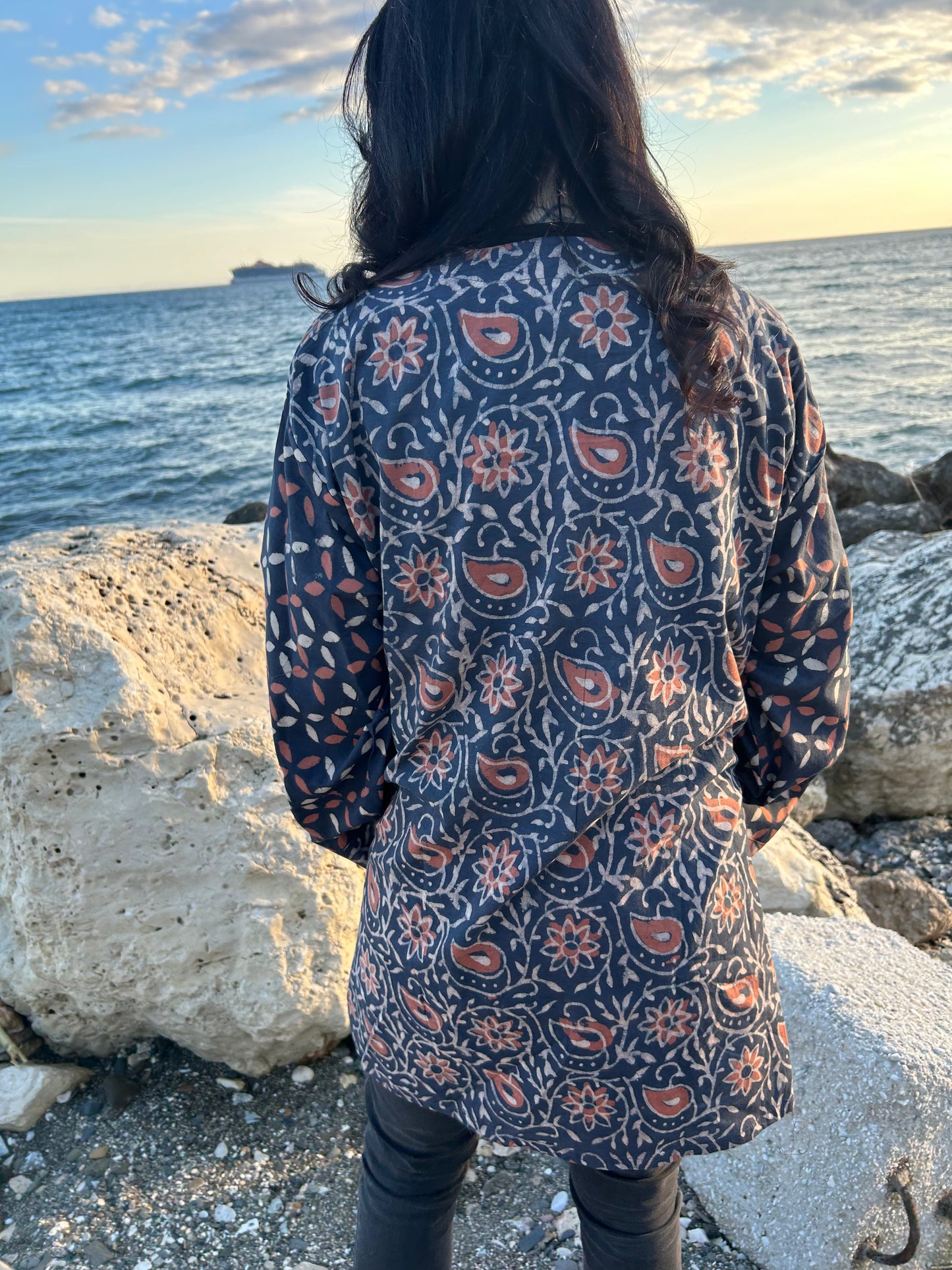 Mix it up Cotton kimono