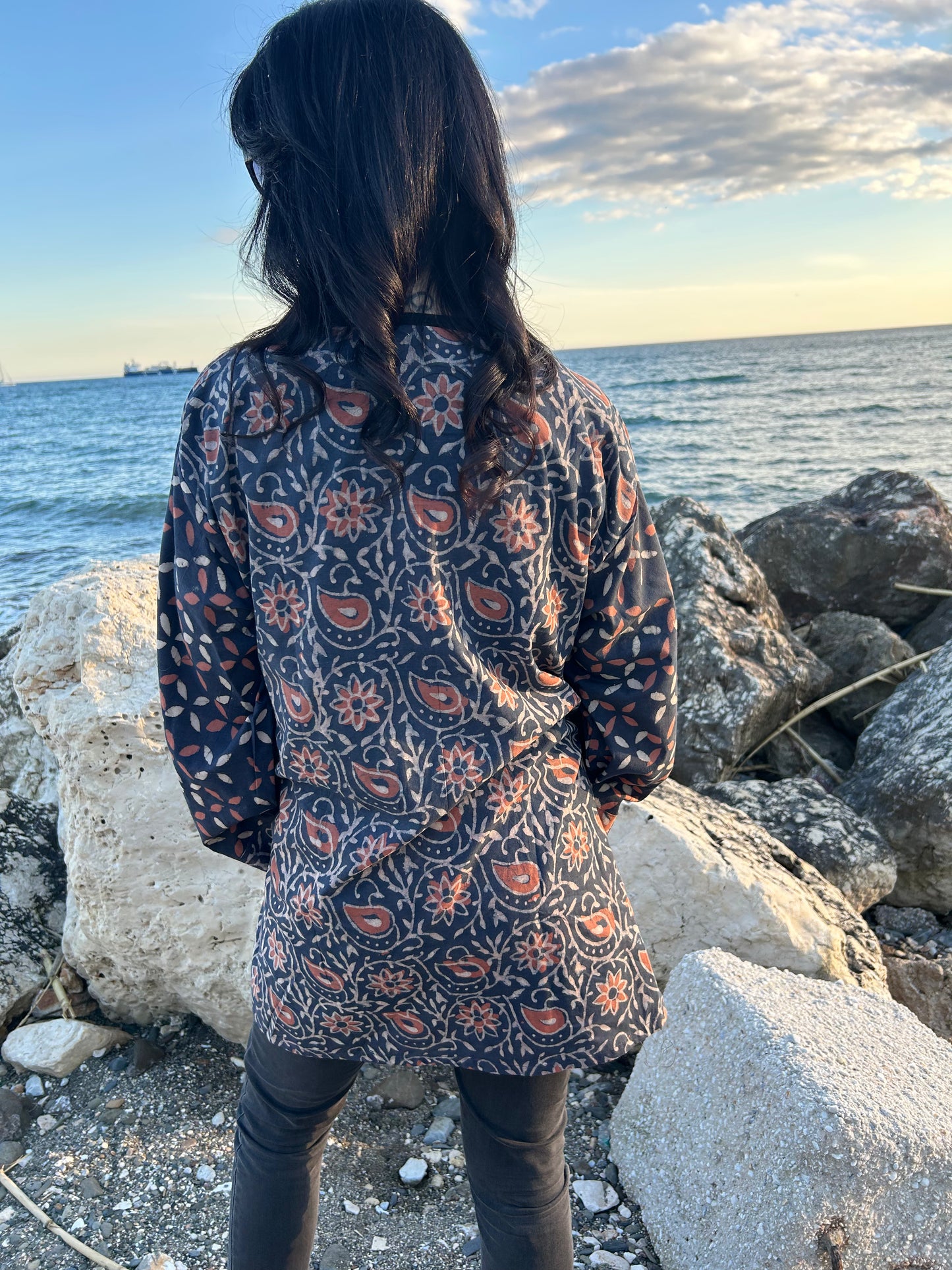 Mix it up Cotton kimono