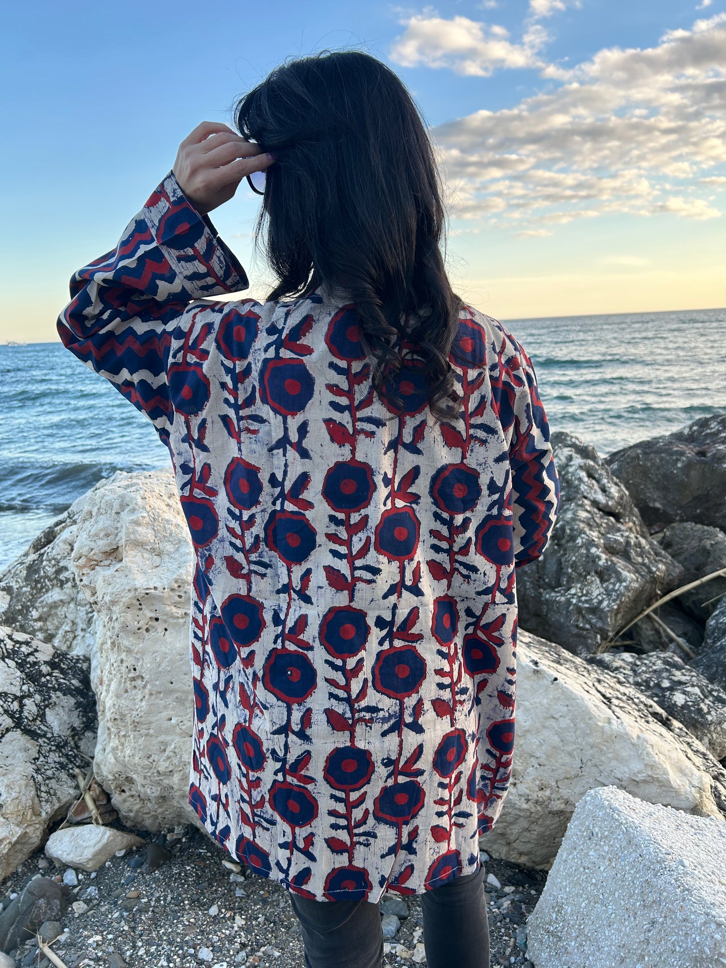 organic cotton kimono