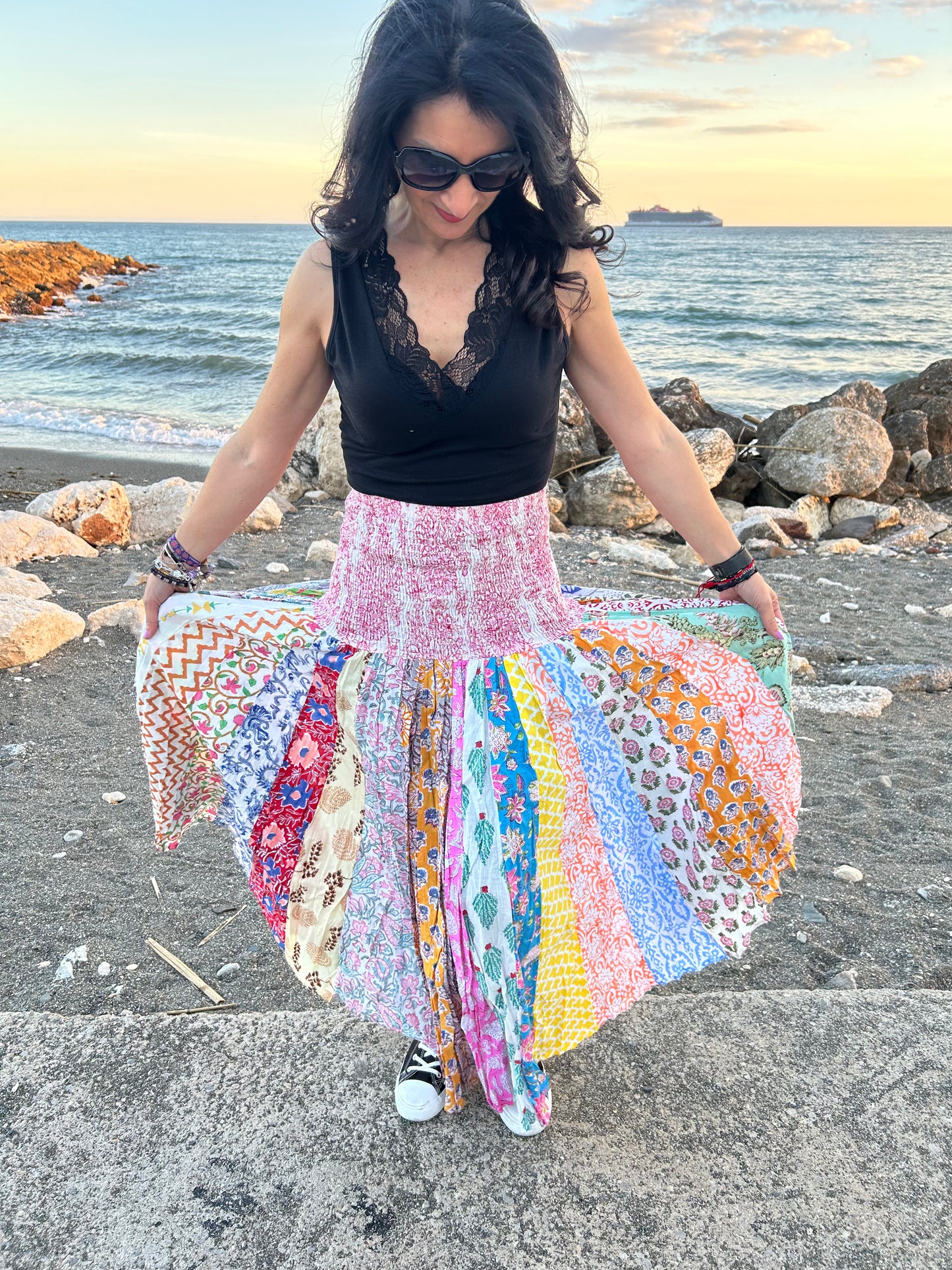 Maxi Boho Skirt Dress