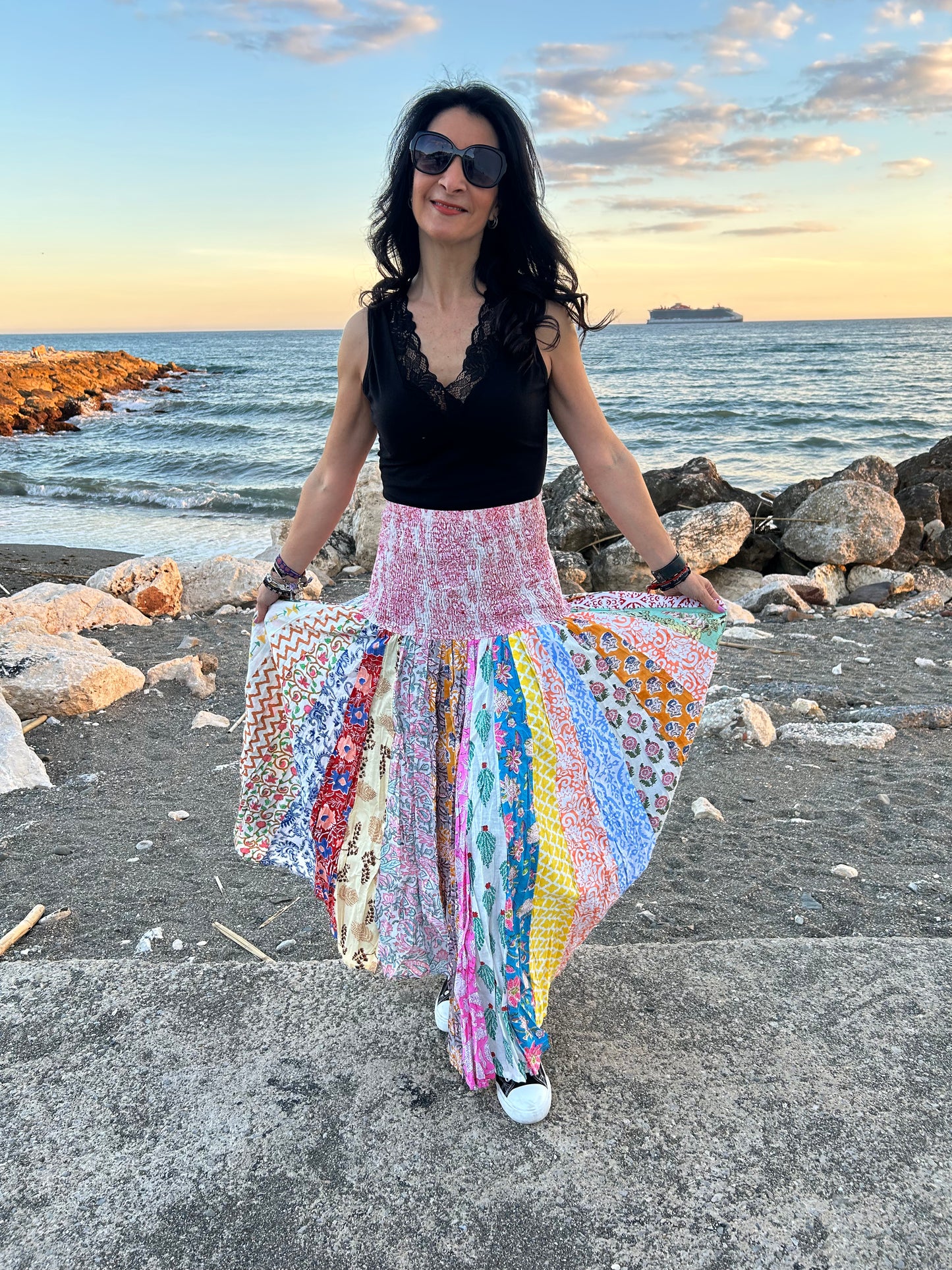 Maxi Boho Skirt Dress