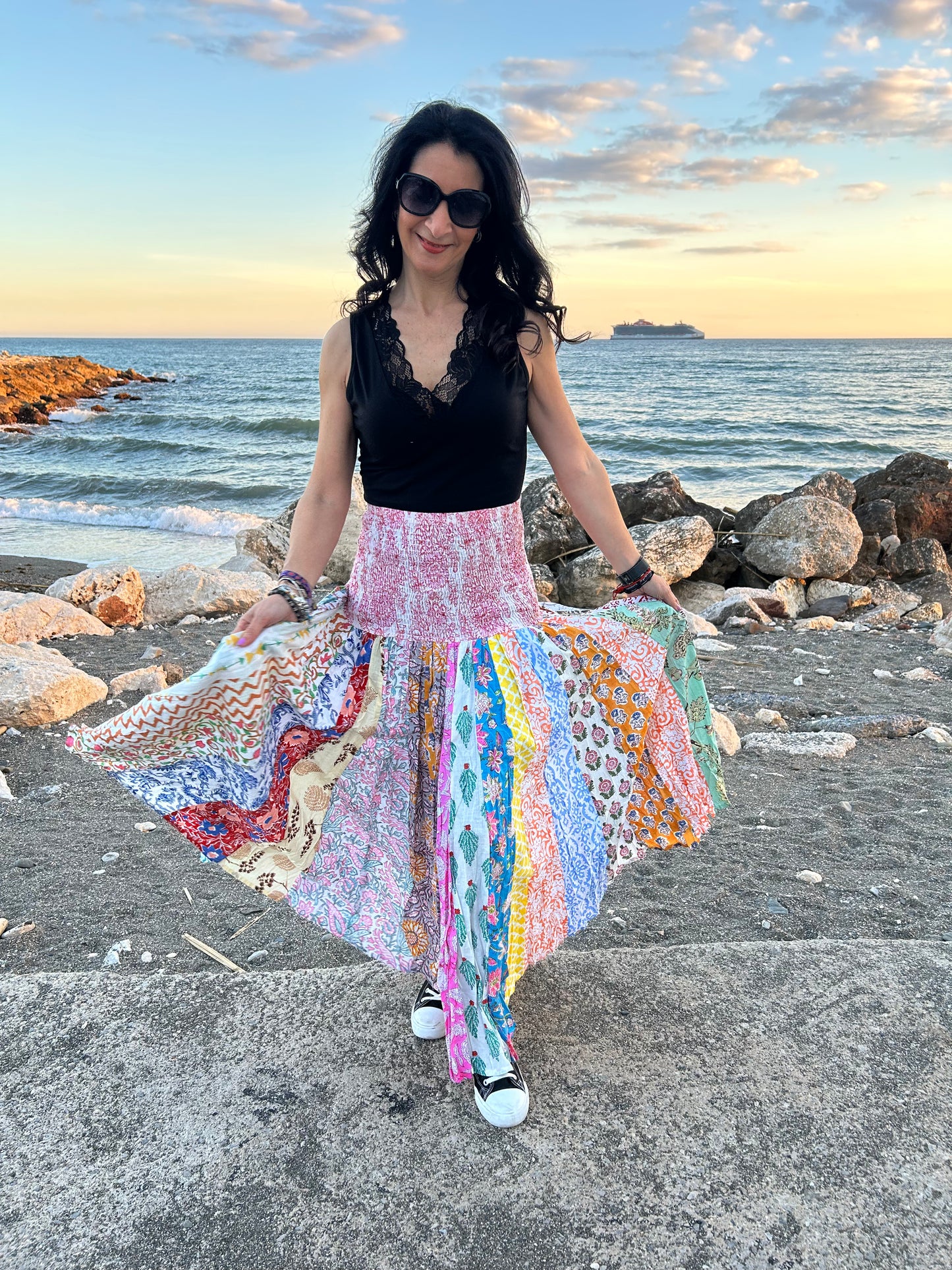 Maxi Boho Skirt Dress