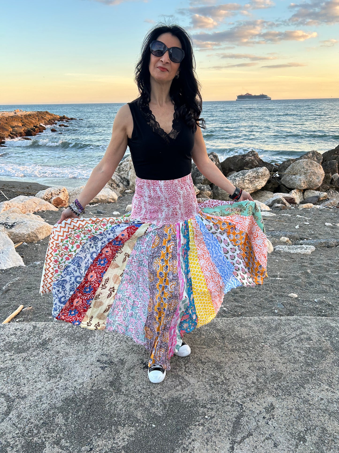 Maxi Boho Skirt Dress