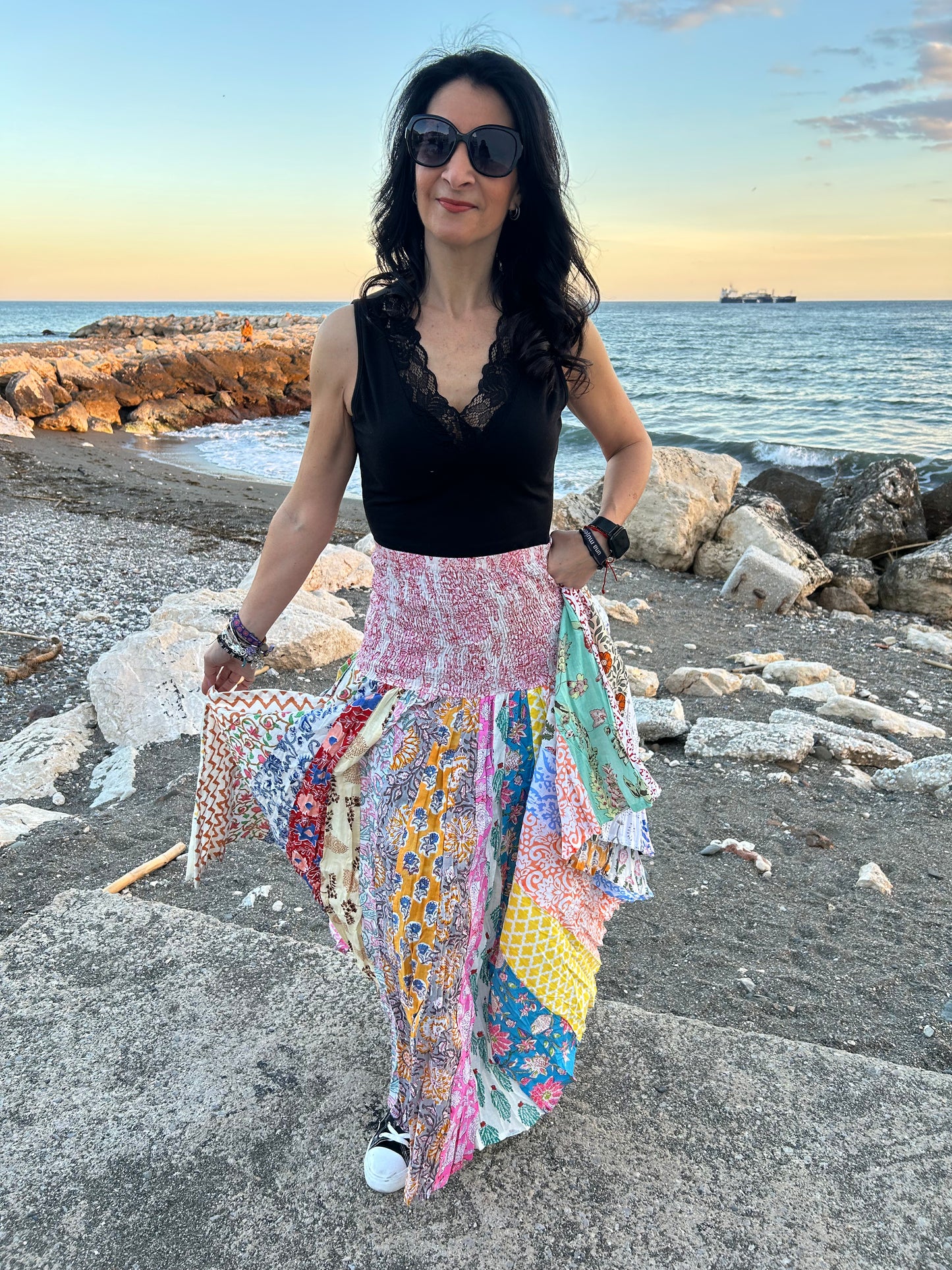 Maxi Boho Skirt Dress