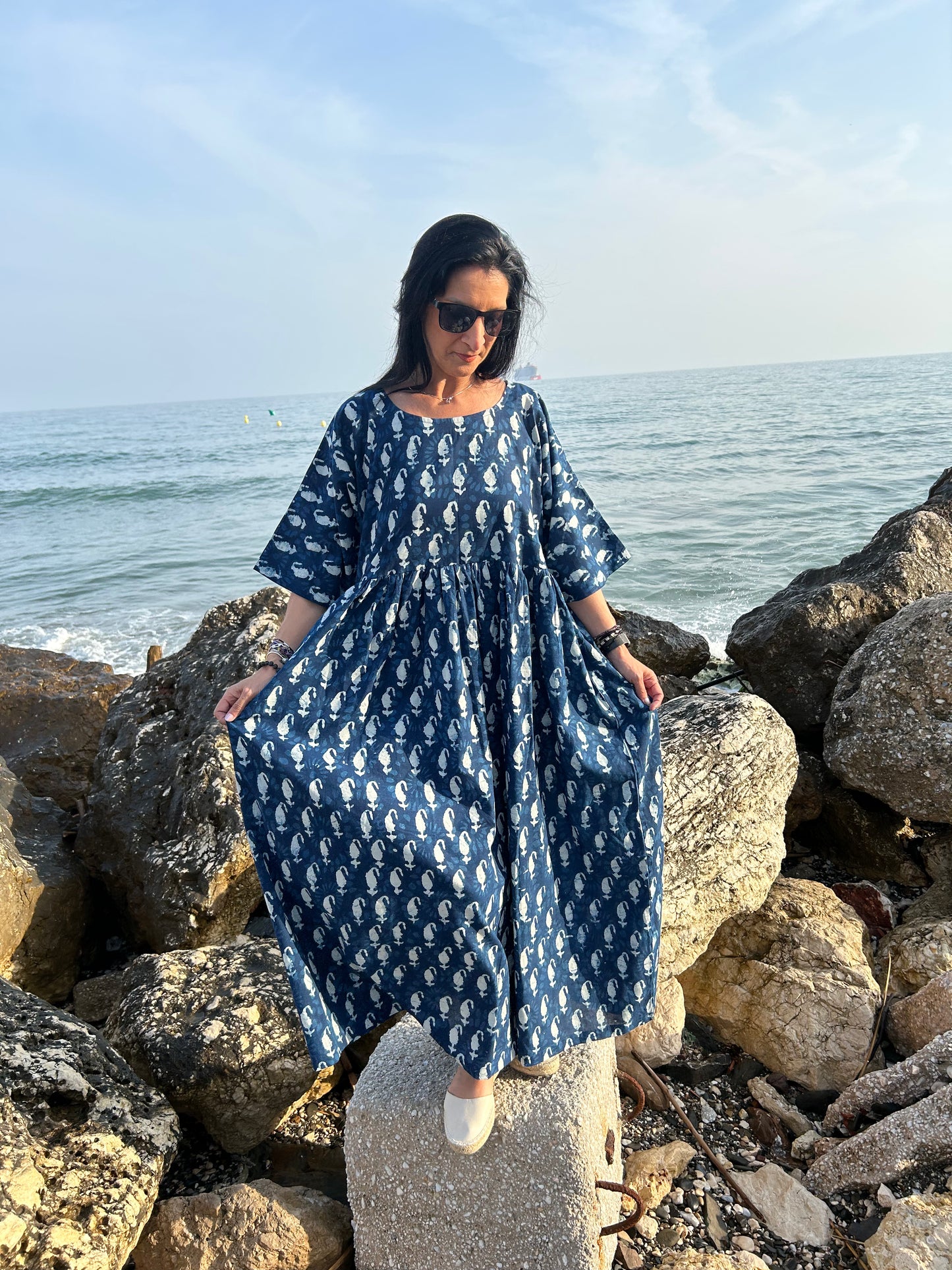 handmade organic dress